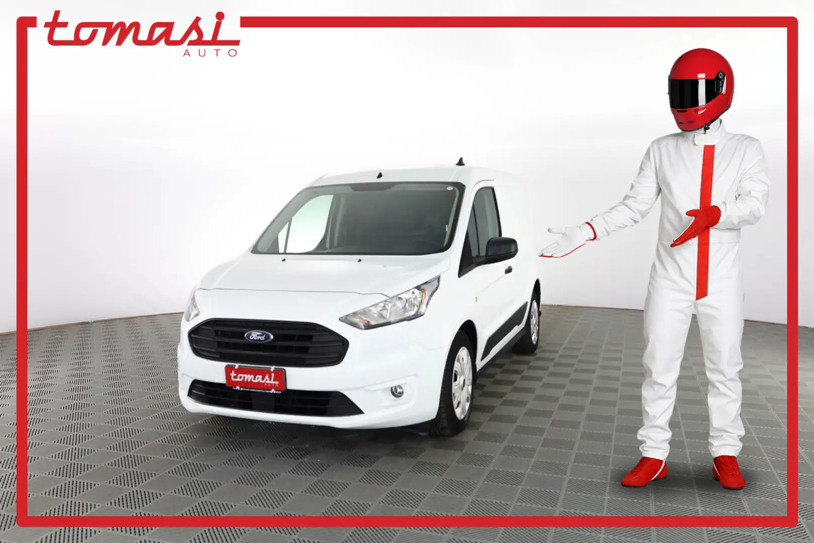 Ford Transit Connect 200 1.5 Ecoblue 100CV PC Furgone Trend Fehér - 1