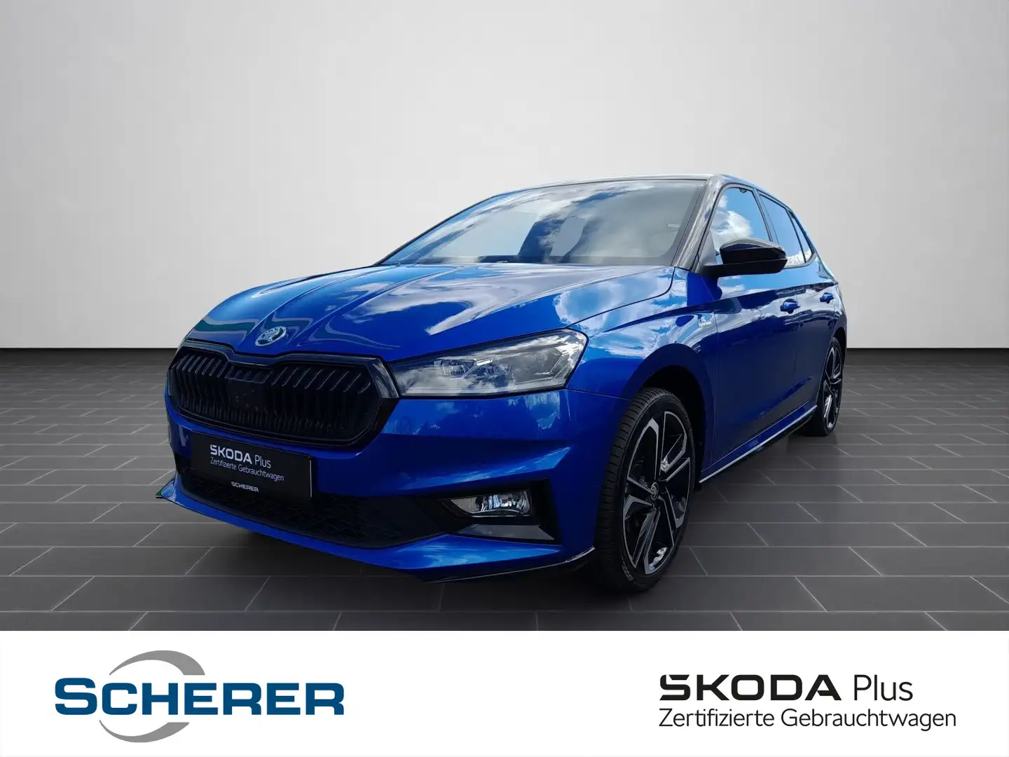 Skoda Fabia Monte Carlo 1.5 TSI DSG Navi Climatronic V Blau - 1