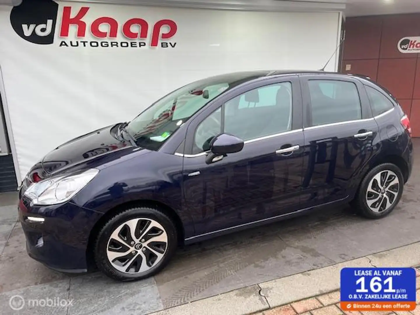 Citroen C3 1.2 PureTech Selection AUTOMAAT DAB GLAZENDAK ETC Blauw - 1