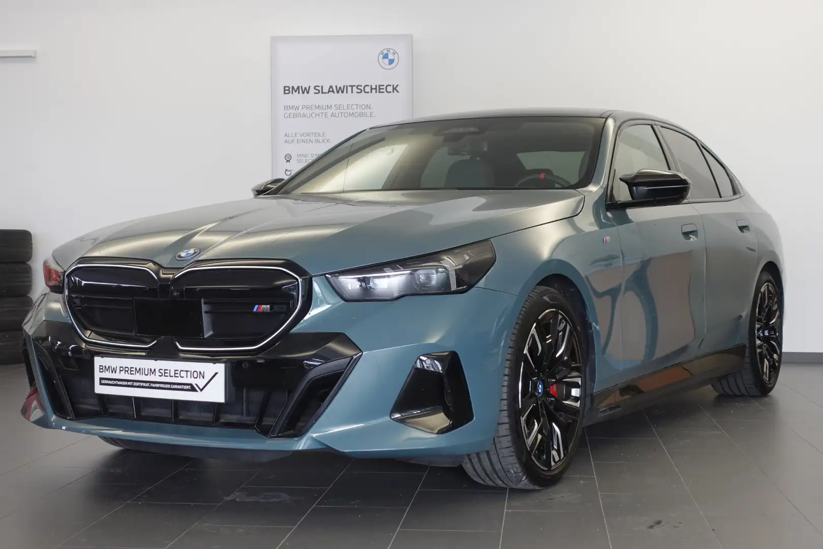 BMW i5 i5 M60 xDrive Groen - 1