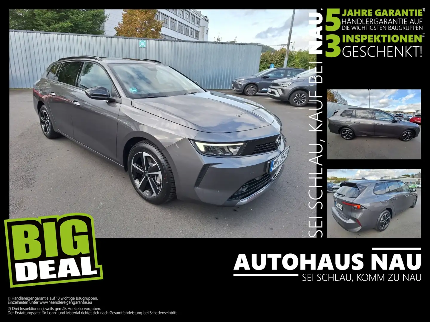 Opel Astra L Sports Tourer Edition Inkl.Inspektiinspaket Big Grau - 1