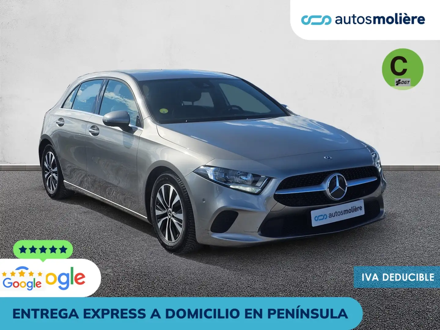 Mercedes-Benz A 180 180d 7G-DCT Plateado - 2