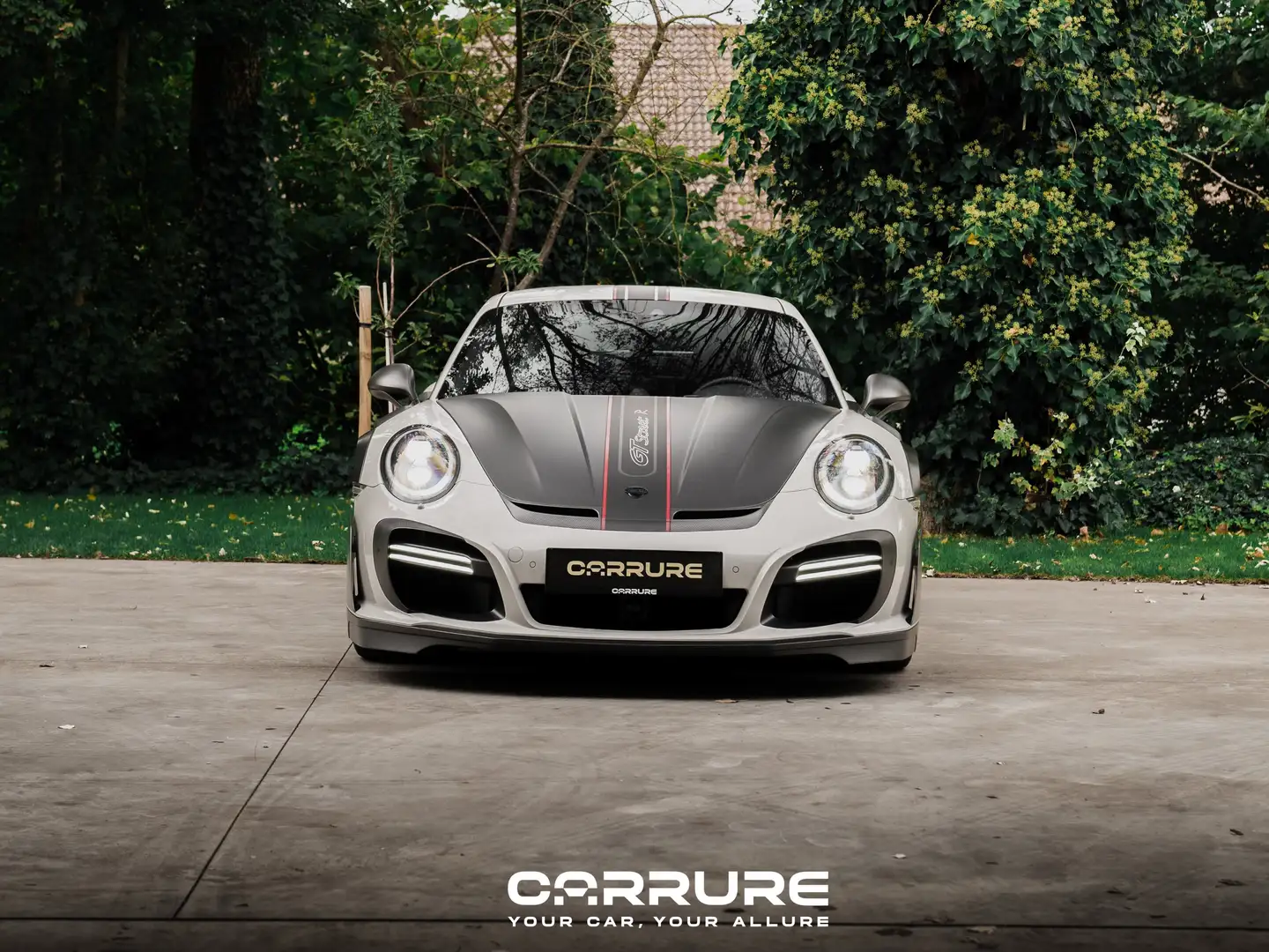 Porsche 911 TURBO S TECHART GT STREET R NR30/87 Grijs - 2