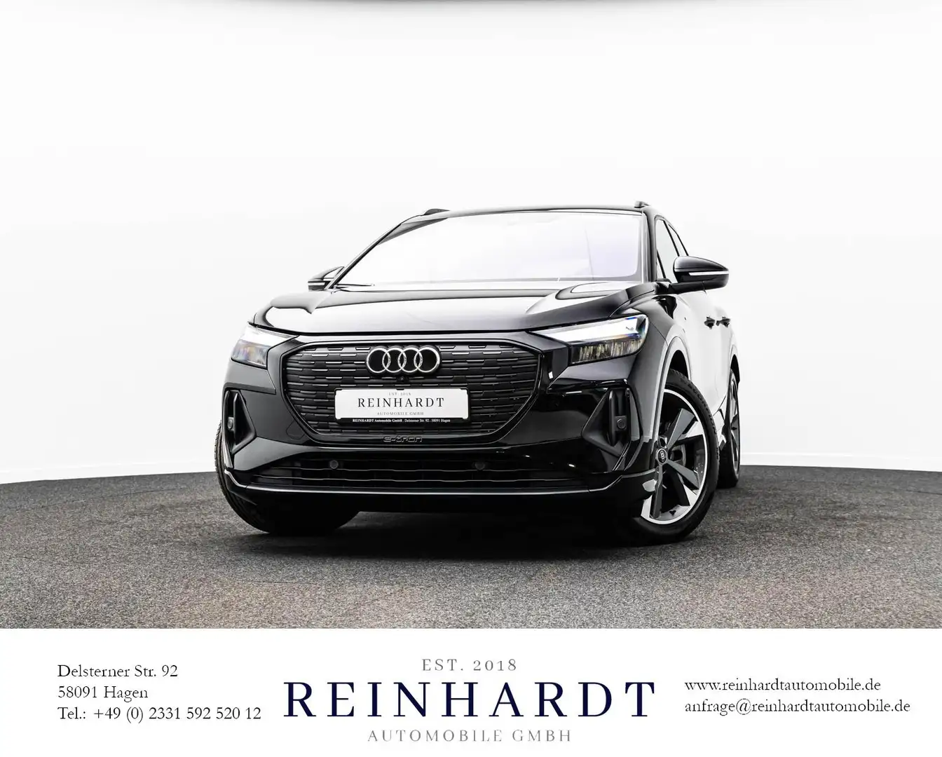 Audi Q4 e-tron 40 2x S LINE/BLACK/20Z./PANO/KEYLESS Noir - 1
