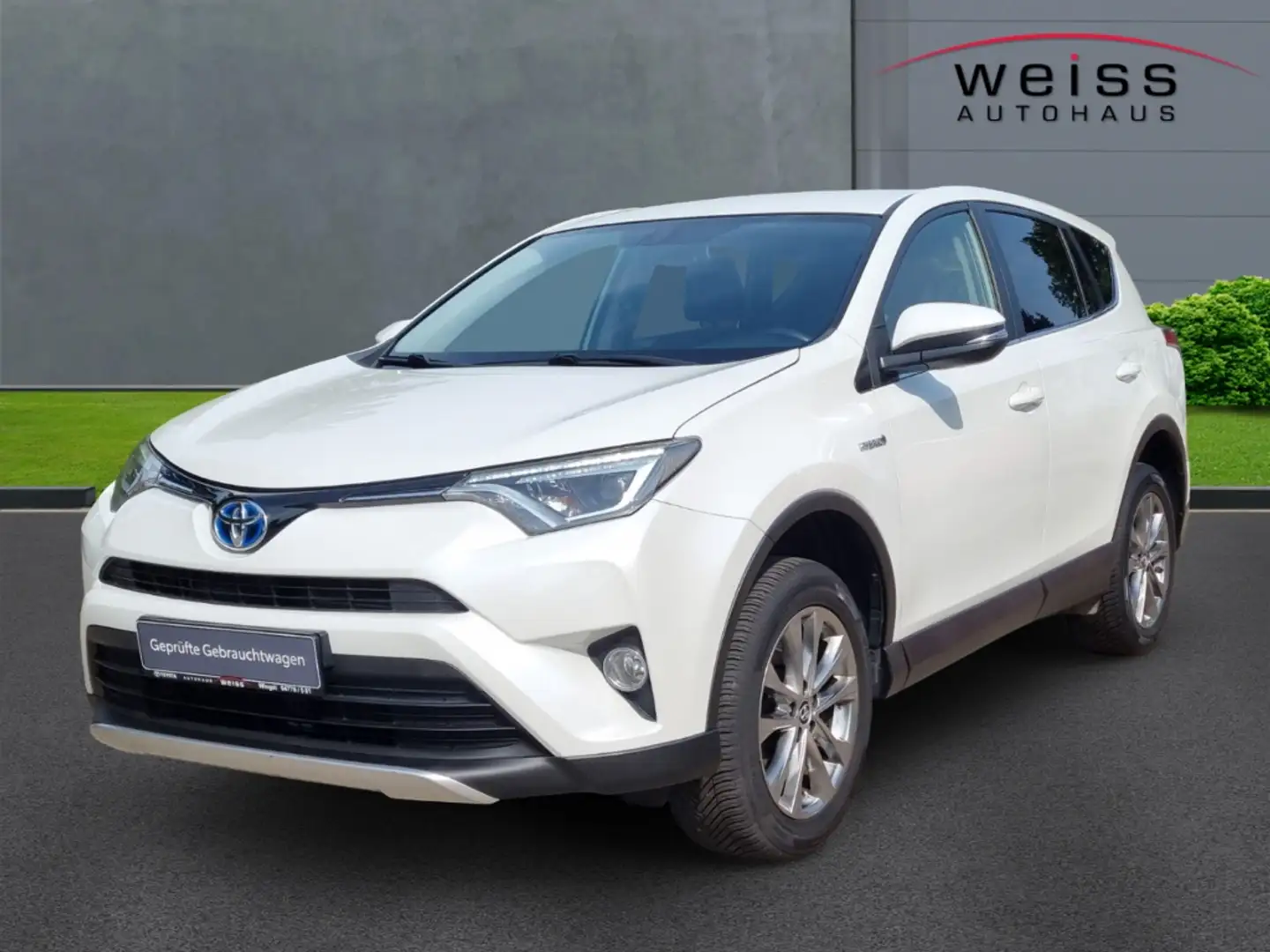 Toyota RAV 4 Hybrid Edition 2.5 VVT-i AHK-abnehmbar LED El. Hec Blanc - 1