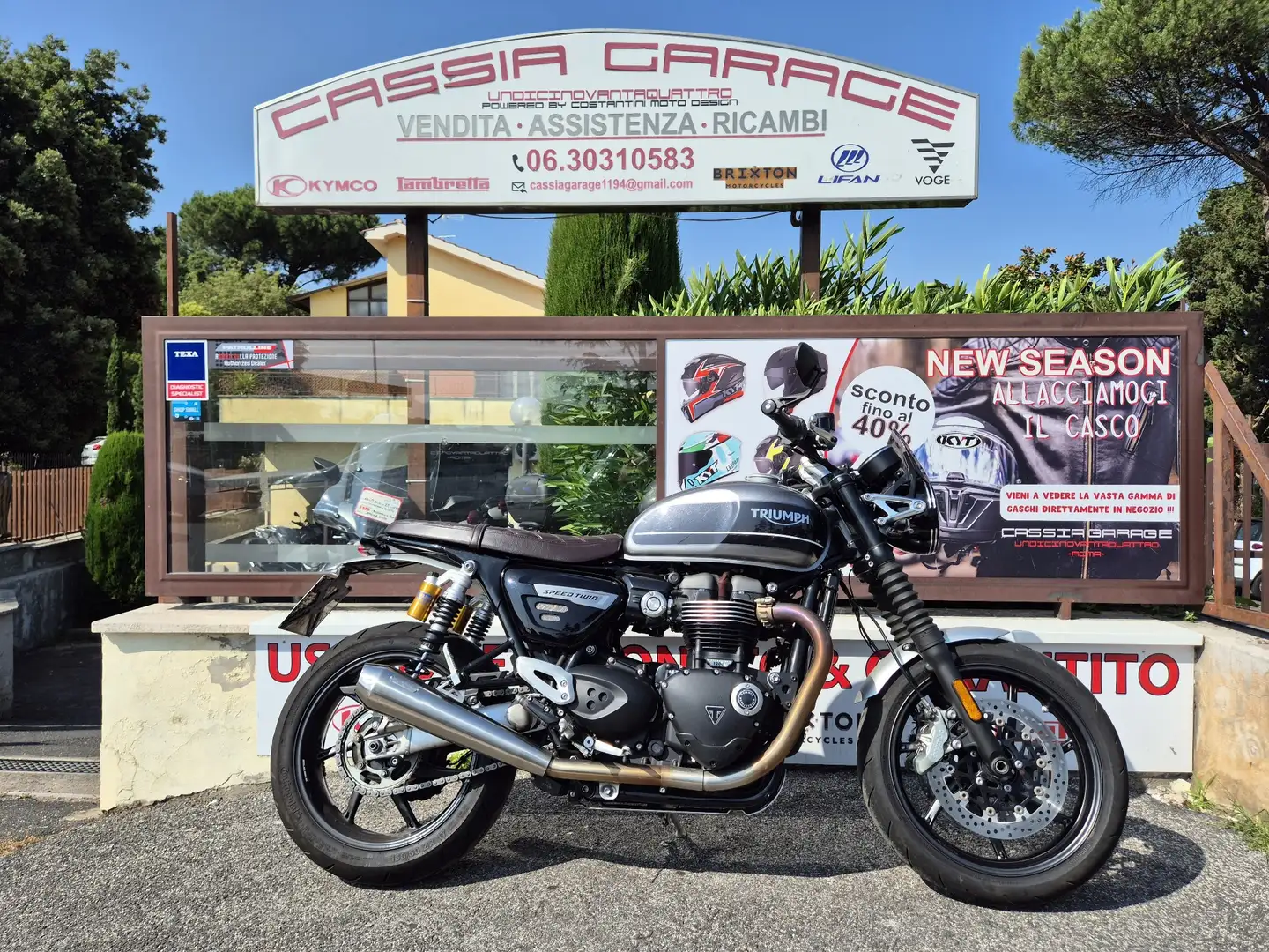 Triumph Speed Twin Gri - 1