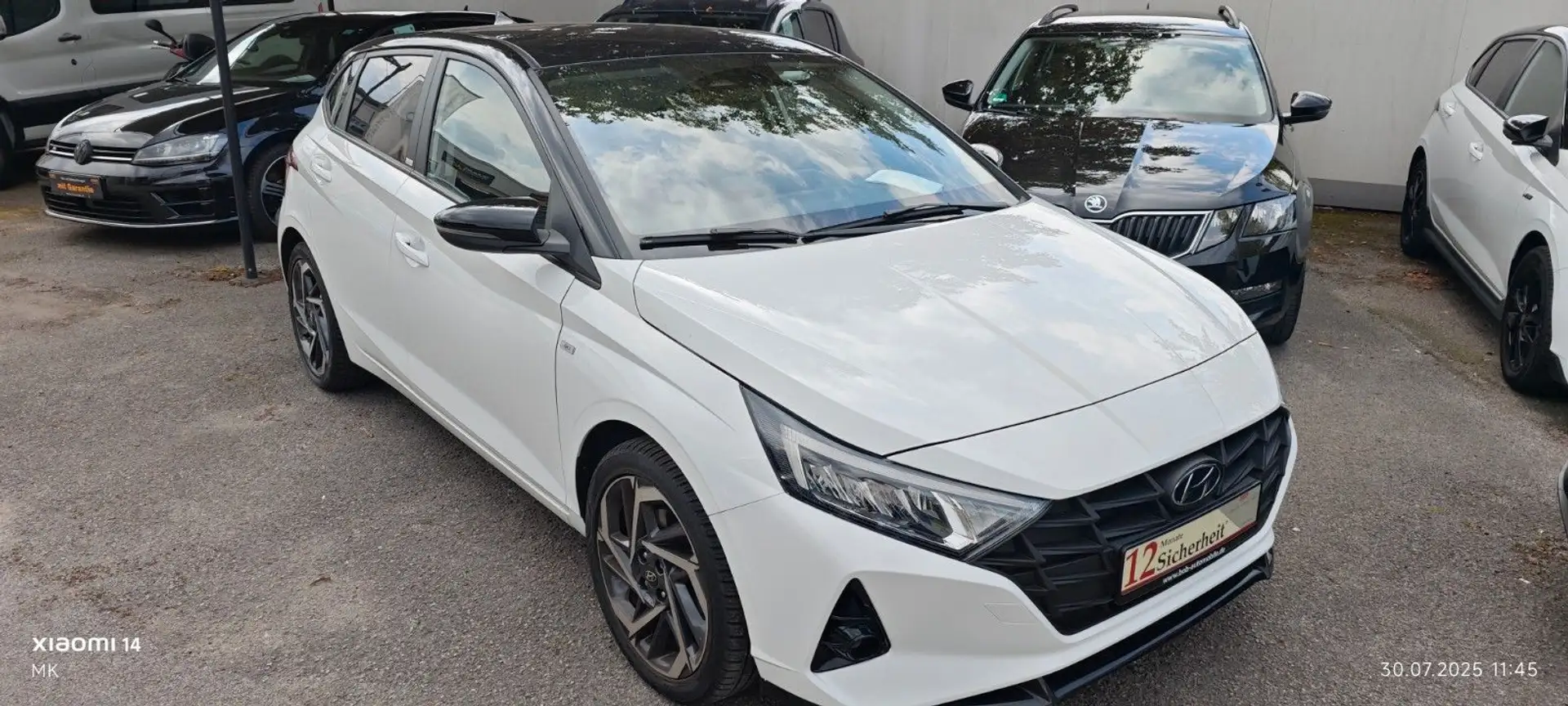 Hyundai i20 Intro Edition Mild-Hybrid Blanc - 2