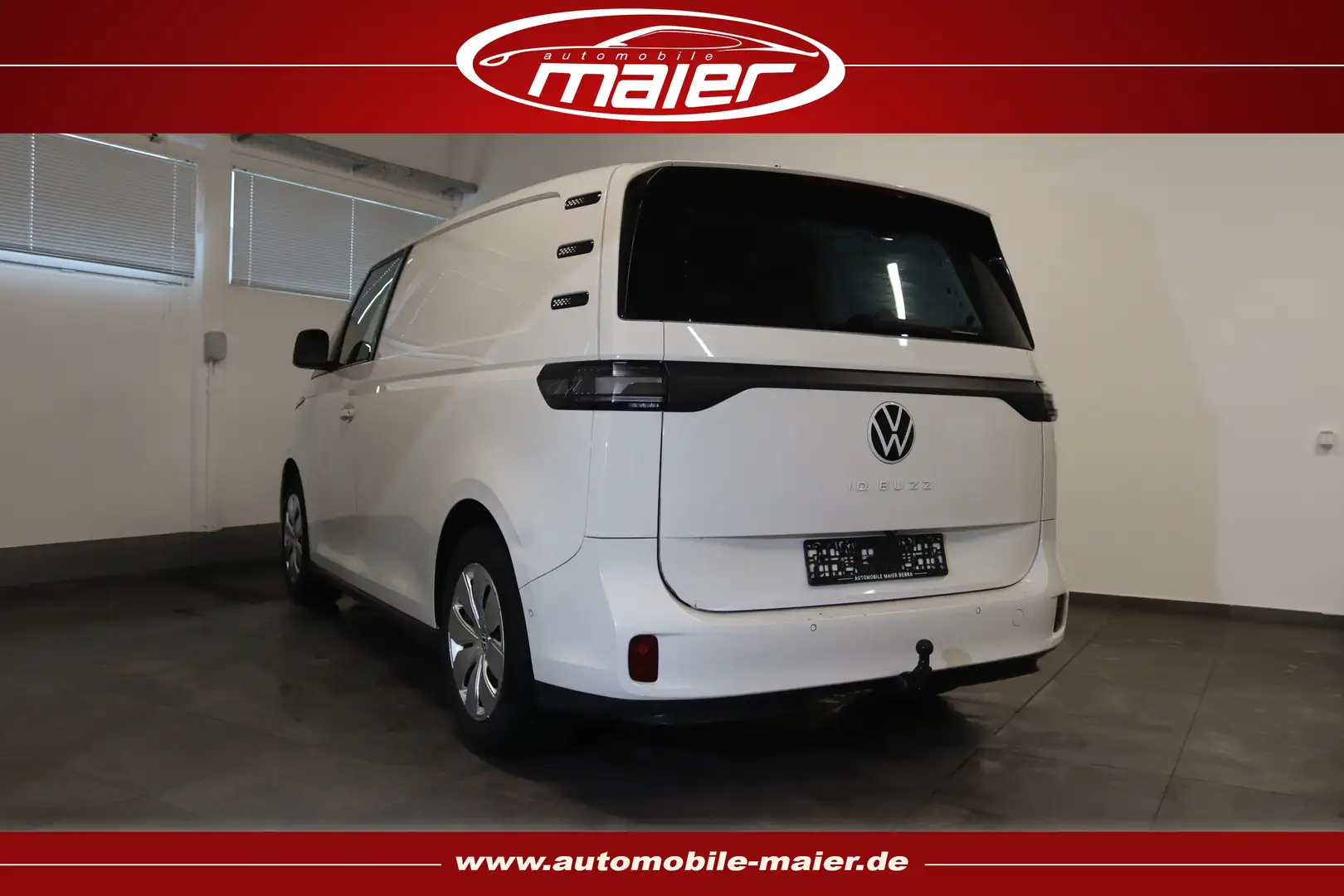 Volkswagen ID. Buzz Cargo-3Si.-Navi-KAM-AHK-LED-SHZ-CCS-MFL Blanc - 2
