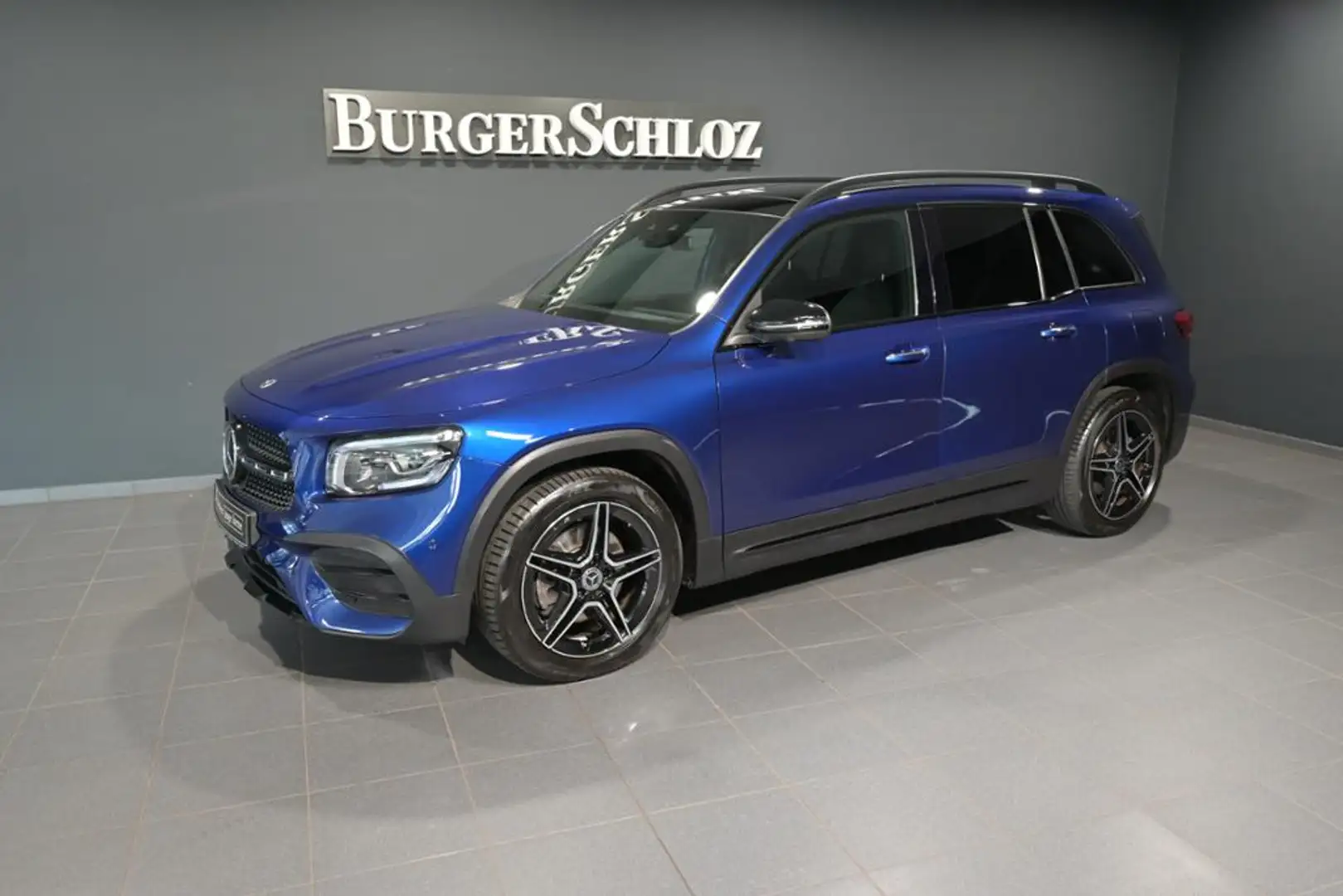 Mercedes-Benz GLB 250 4M AMG/LED/360'/DISTRO/AHK/SOUND/PANO Blau - 1