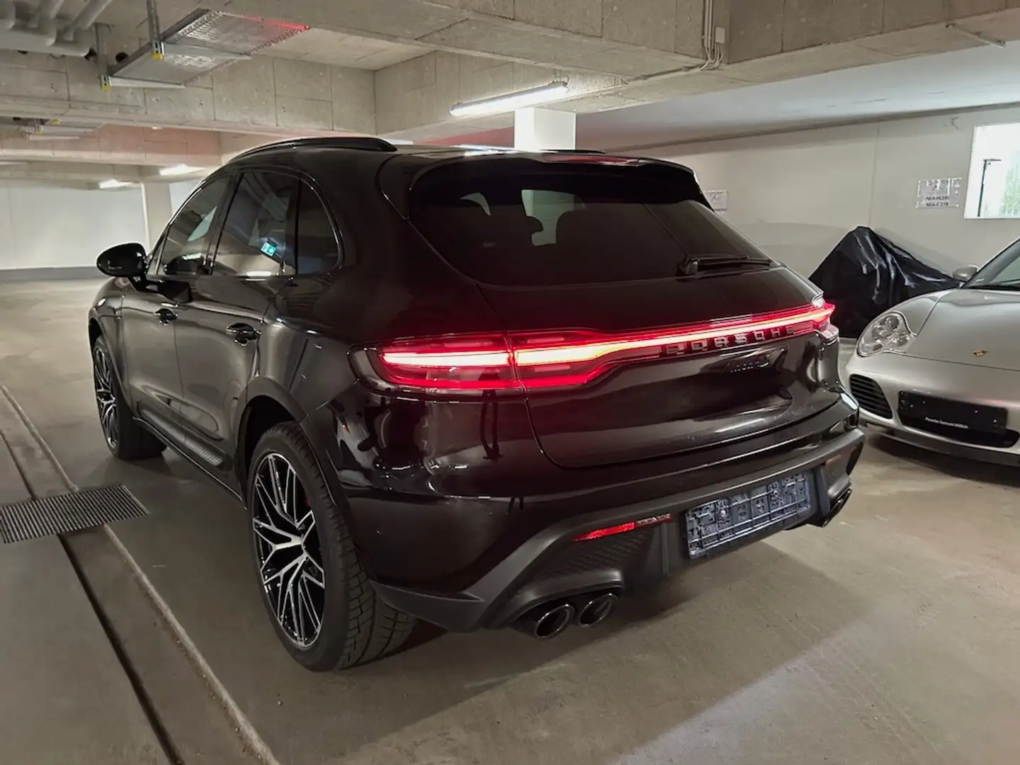 Porsche Macan S **Panorama**Alu 21"**Sportausp**TOP Negro - 1