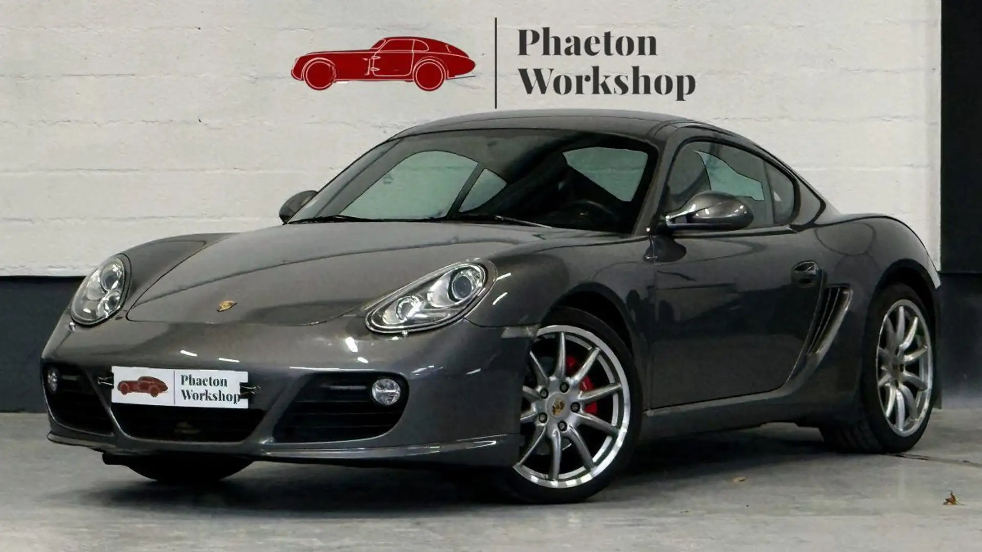 Porsche Cayman 987.2 3.4 S PDK 340 Gris - 1