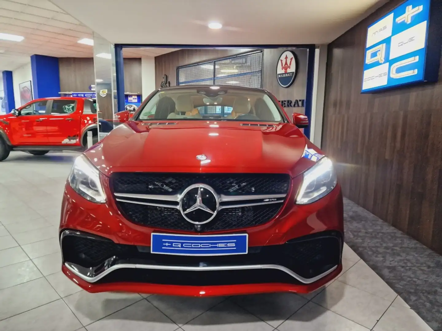 Mercedes-Benz GLE 63 AMG Coupé S 4Matic Aut. Rojo - 2