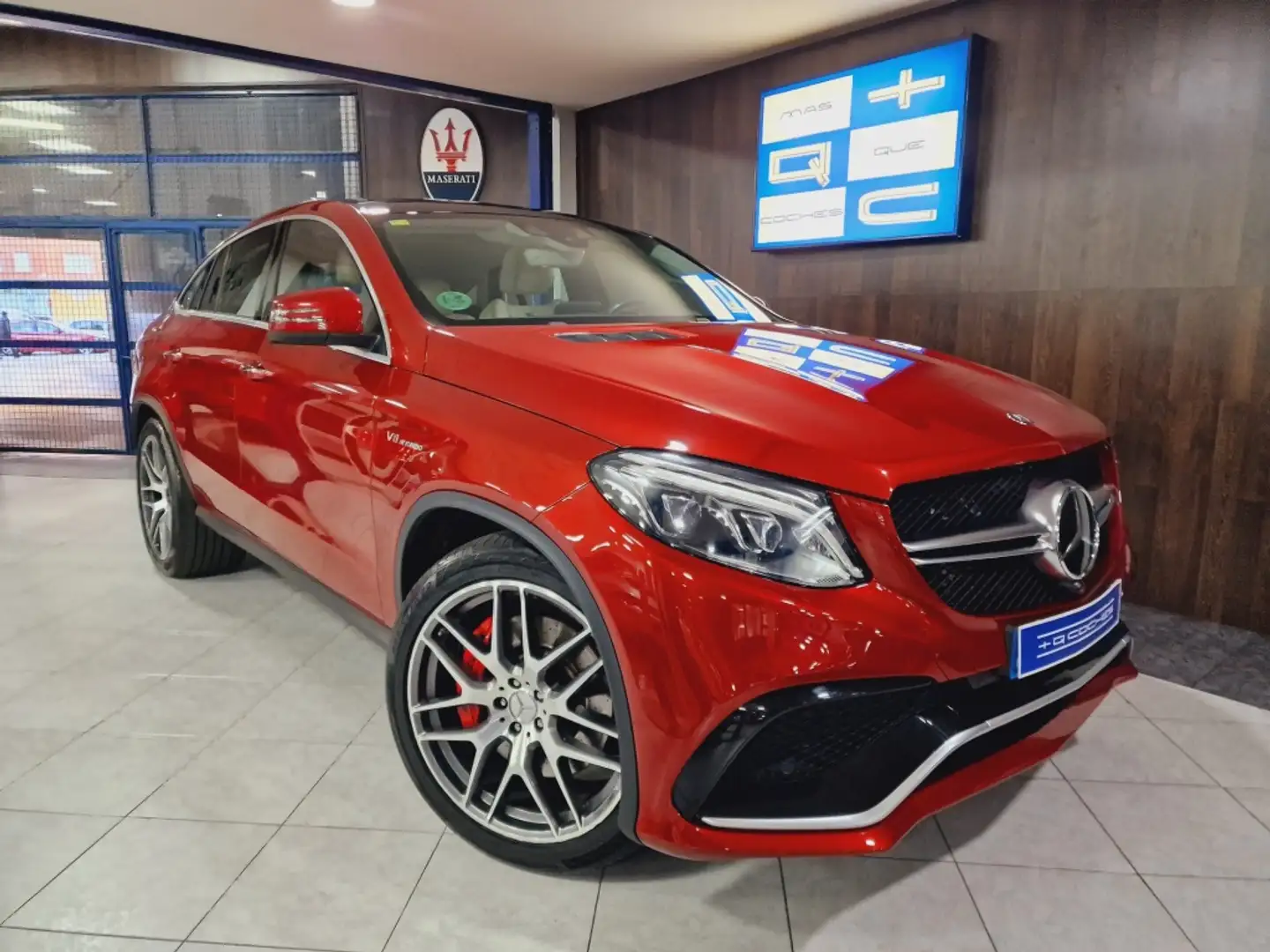 Mercedes-Benz GLE 63 AMG Coupé S 4Matic Aut. Rojo - 1
