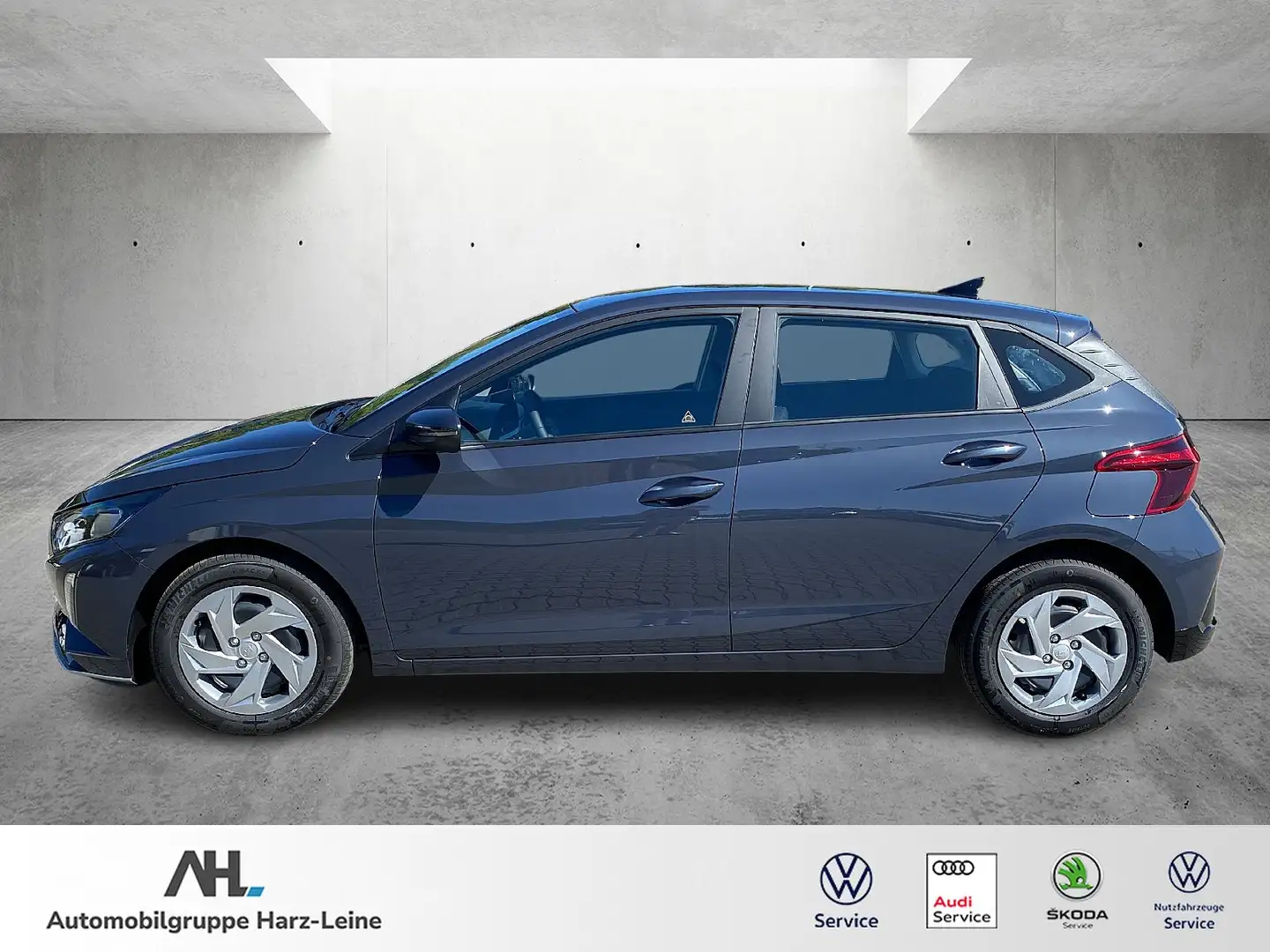 Hyundai i20 1.0 T-GDI "Comfort" NAVI/RFK/GRA/SHZ/Klima Gris - 2
