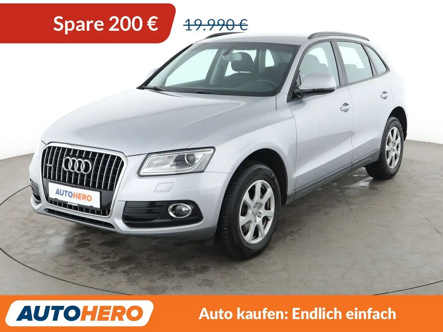 Audi Q5 2.0 TDI clean diesel quattro*NAV*XENON*TEMPO*PDC Silber - 1