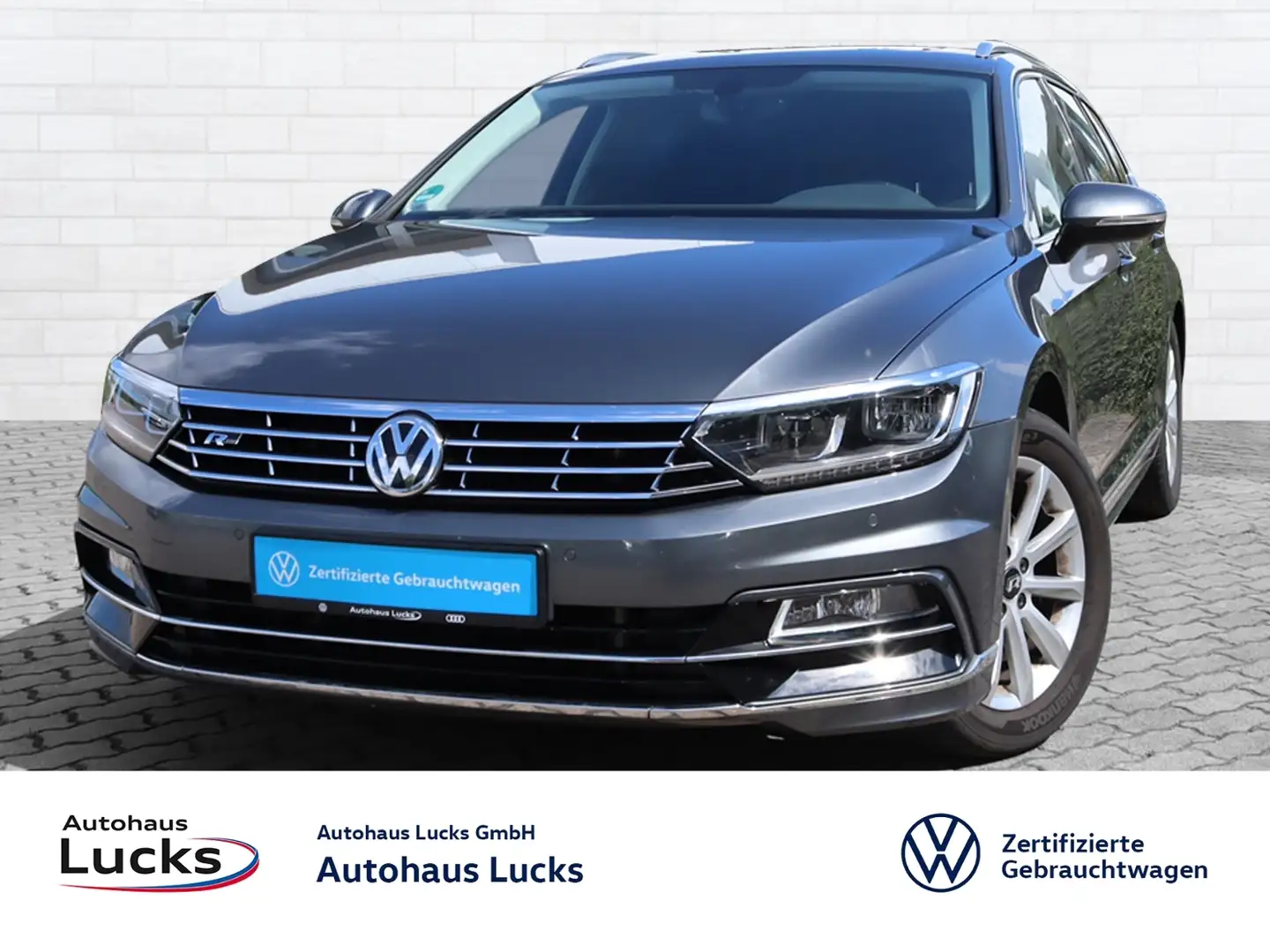 Volkswagen Passat Variant 1,4 TSI R-Line Keyless Pano el.Heck Grijs - 1