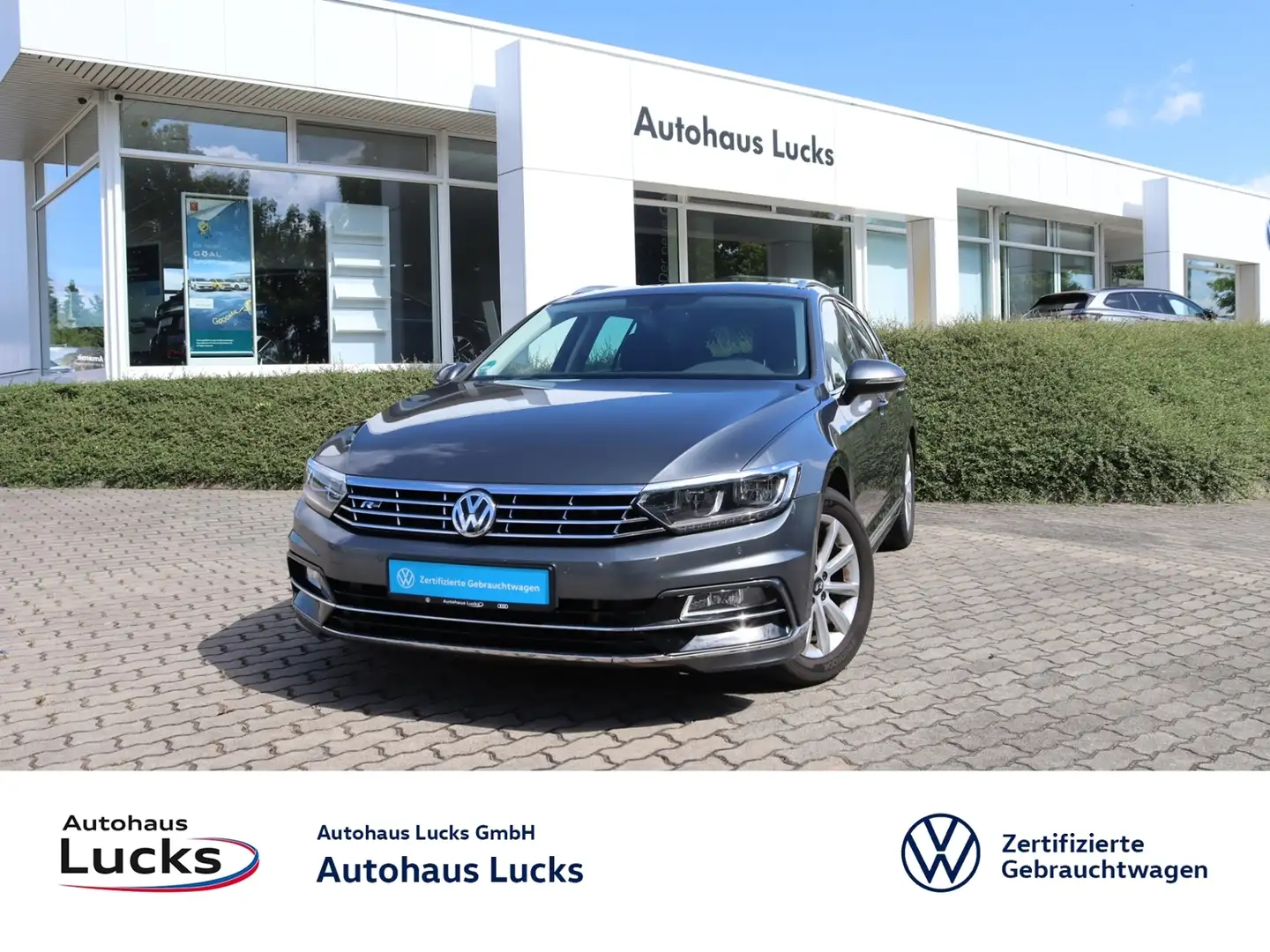 Volkswagen Passat Variant Highline 1,4 TSI R-Line Keyless Pano el.Heck Gris - 1