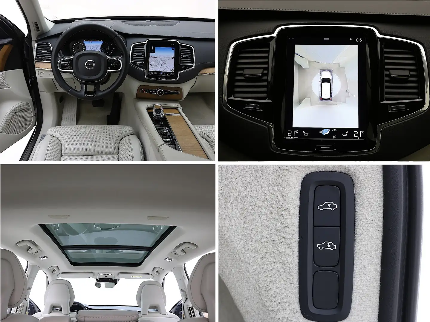 Volvo XC90 2.0 B5 Inscription 7Posti my20✔️TETTO APRIBILE Argent - 2