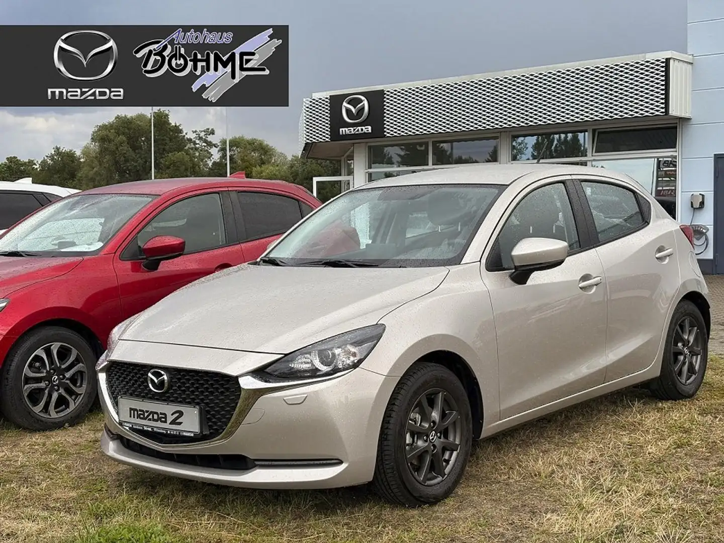 Mazda 2 SKYACTIV-G 75 CENTER-LINE|AHK Silber - 1