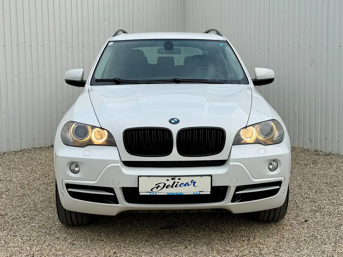 BMW X5 3.0d Anhängerkupplung 3500kg Pickerl neu Weiß - 2