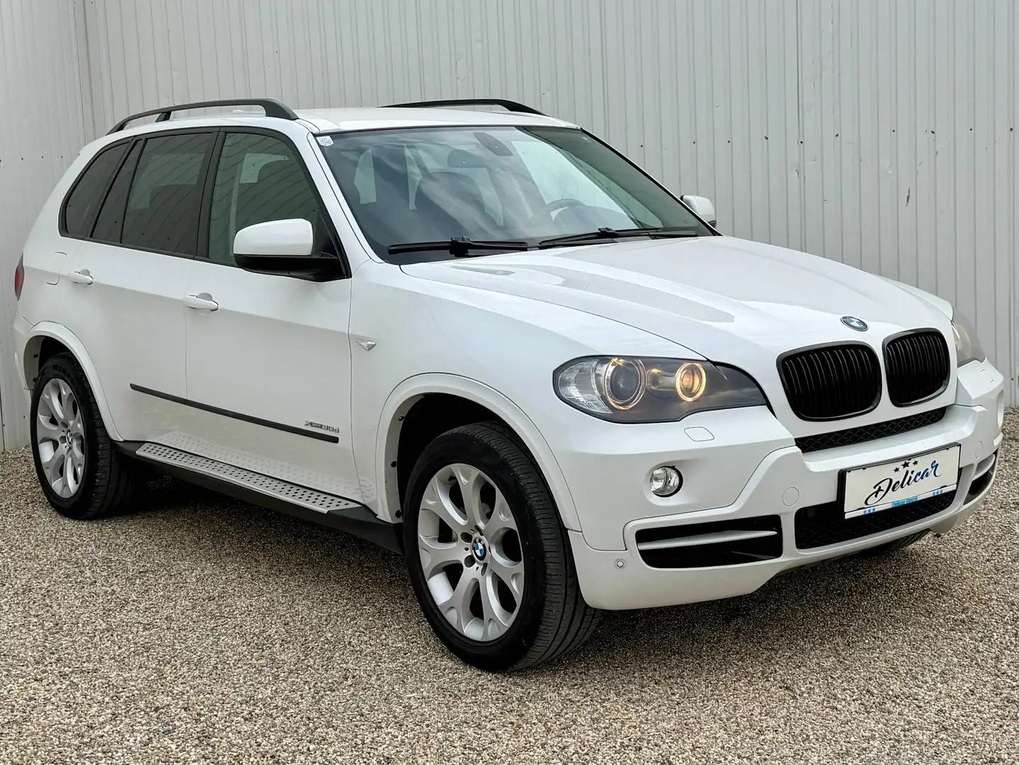 BMW X5 3.0d Anhängerkupplung 3500kg Pickerl neu Weiß - 1