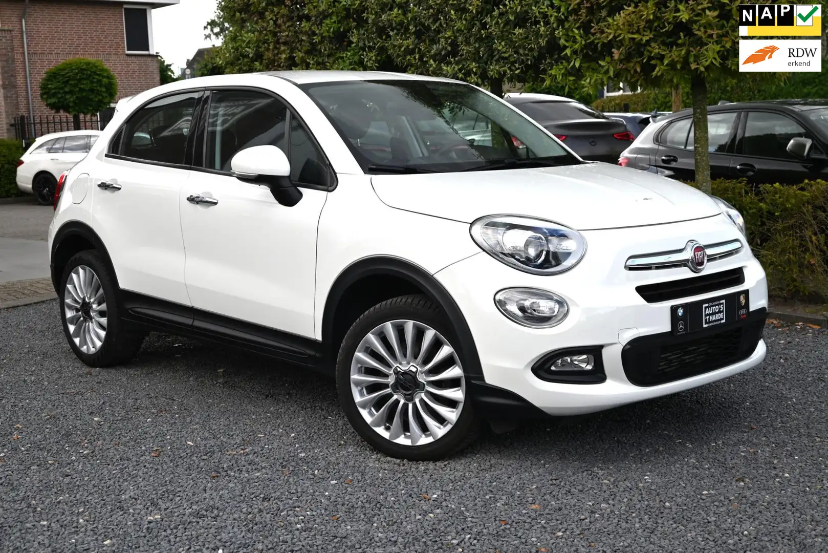 Fiat 500X 1.4 Turbo MultiAir Lounge 140 PK Aut. Xenon Camera Blanc - 1