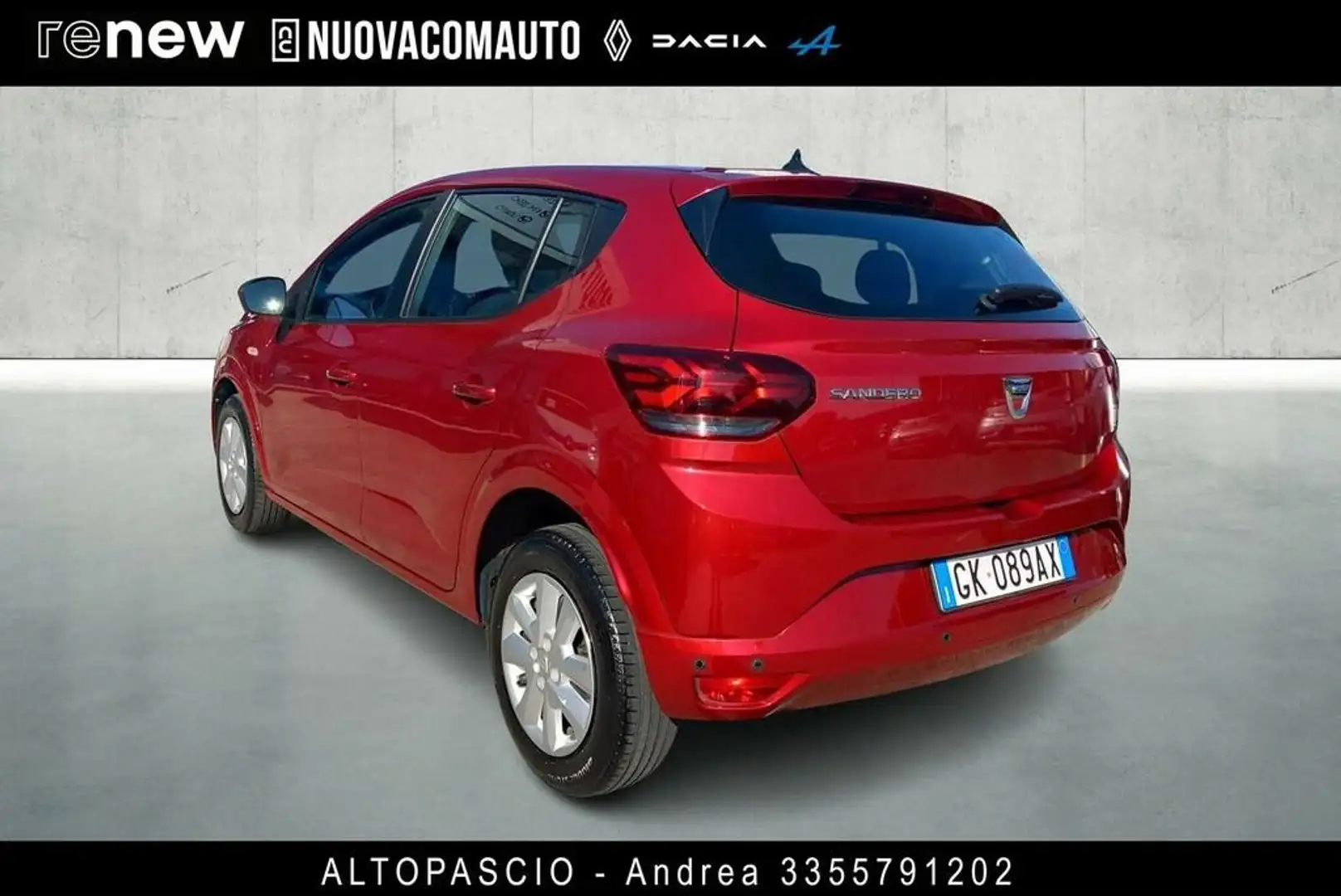 Dacia Sandero Streetway 1.0 tce Comfort Eco-g 100cv Rosso - 2