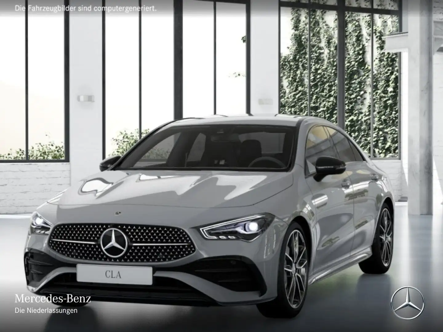 Mercedes-Benz CLA 220 4M AMG+NIGHT+LED+KAMERA+8G Grigio - 2