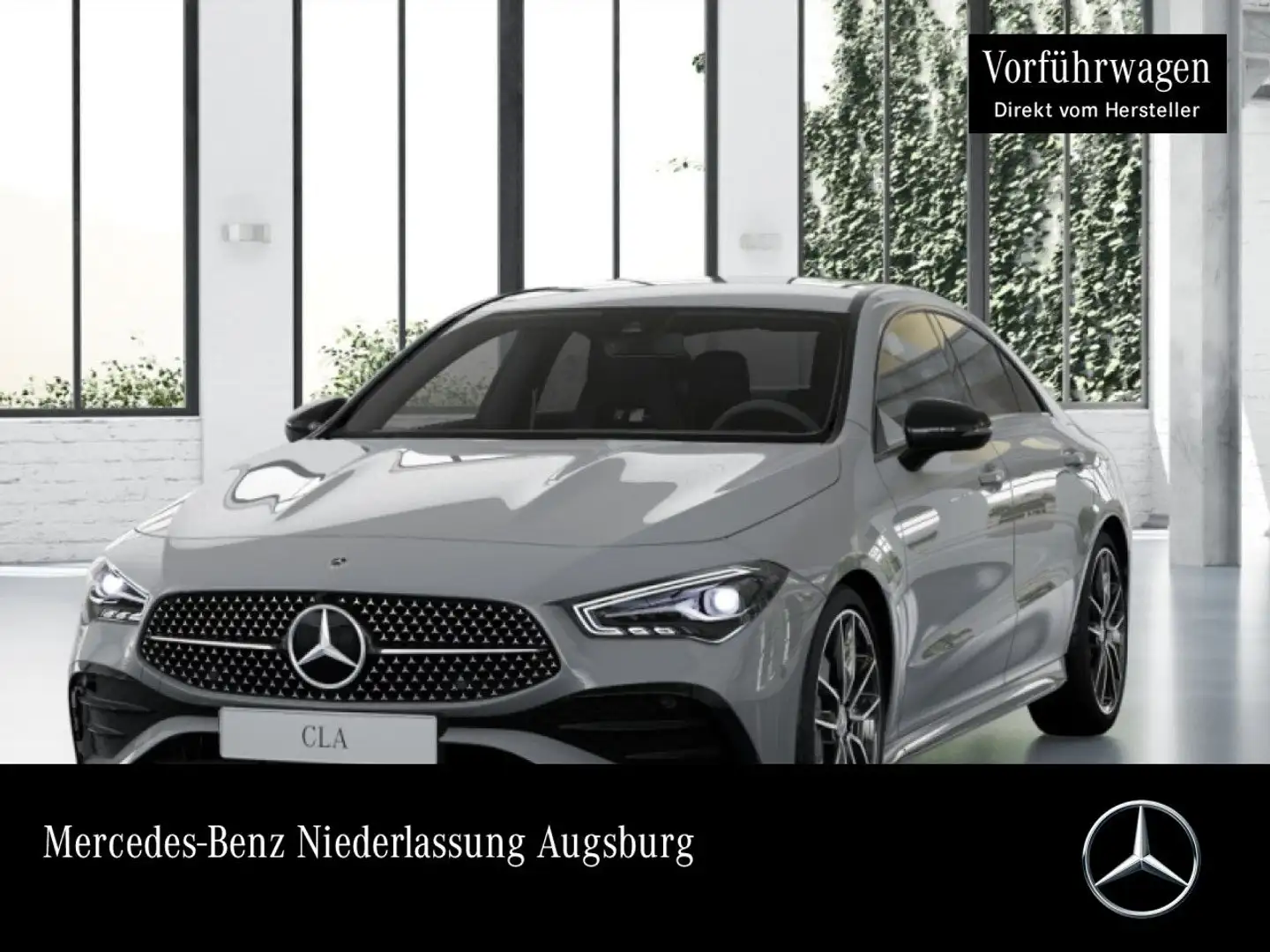 Mercedes-Benz CLA 220 4M AMG+NIGHT+LED+KAMERA+8G Grijs - 1