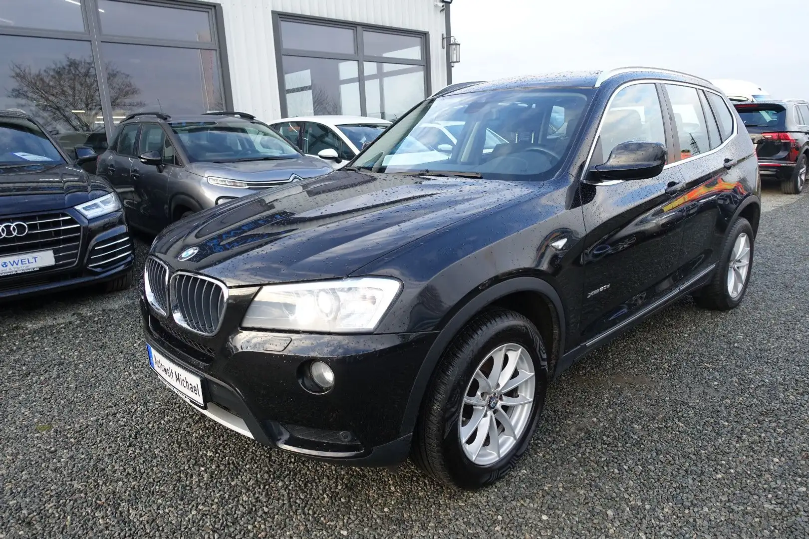 BMW X3 2.0d xDrive KLIMAAUT PANO XEN NAV TÜV NEU Schwarz - 2