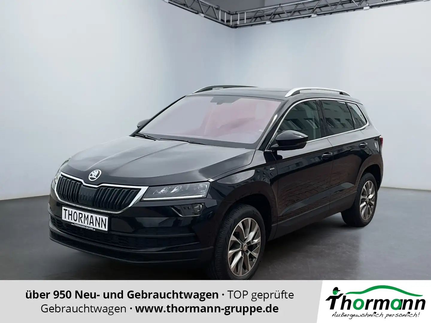 Skoda Karoq Clever 1.5 TSI ACT ACC FLA 360 Pano 4xSHZ Noir - 1