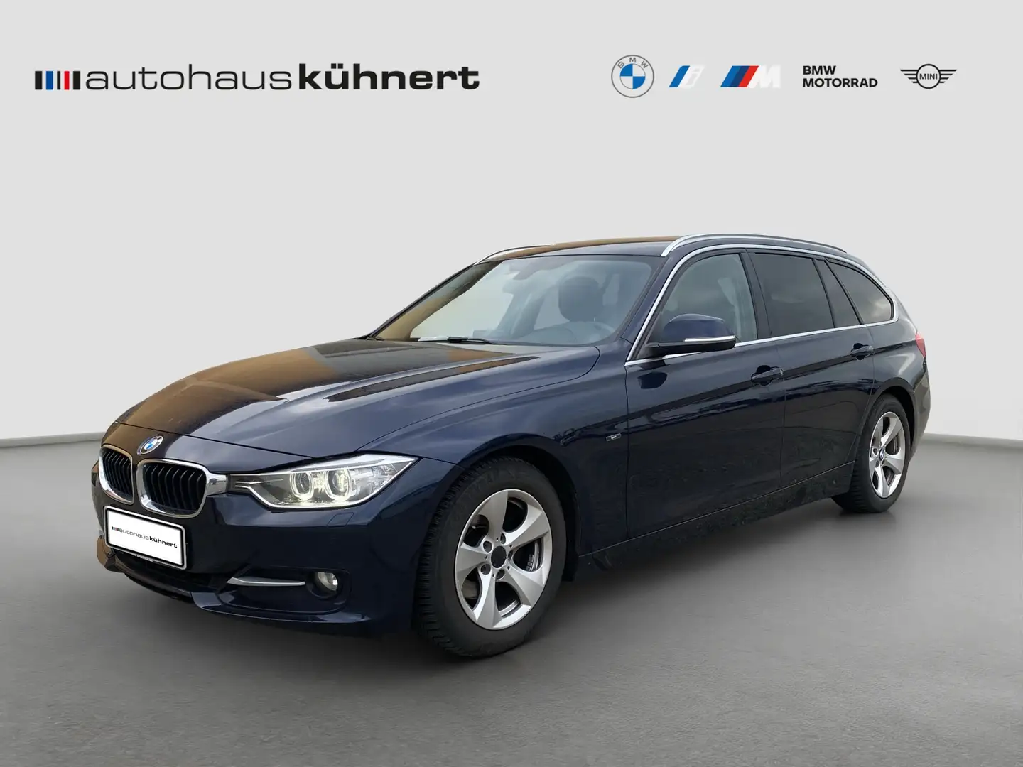 BMW 320 d touring +nur an Händler/Export+HU12/25 Modrá - 1