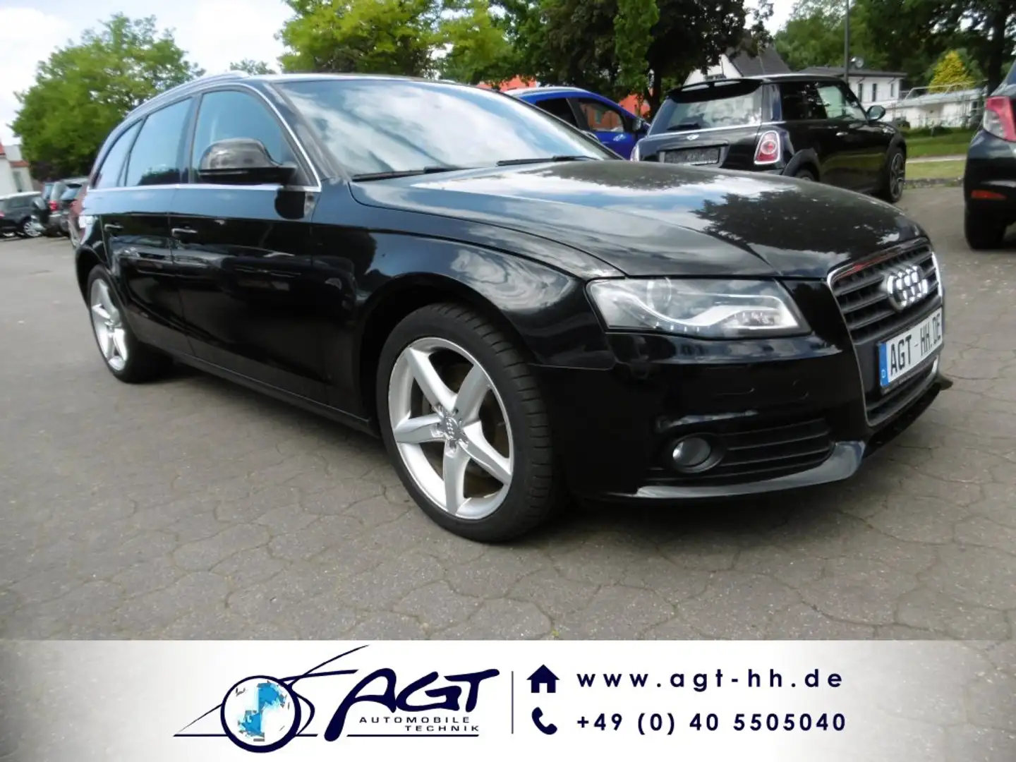 Audi A4 Avant 2.7 TDi Ambiente Aut. Nav Xen Pano PDC Schwarz - 1