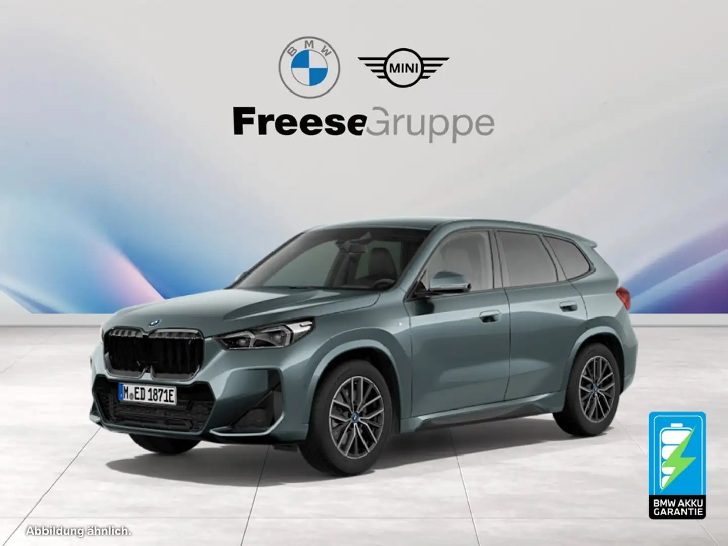 BMW iX1 xDrive20 360° STANDHZ HEAD-UP RFK HIFI LED Grün - 1