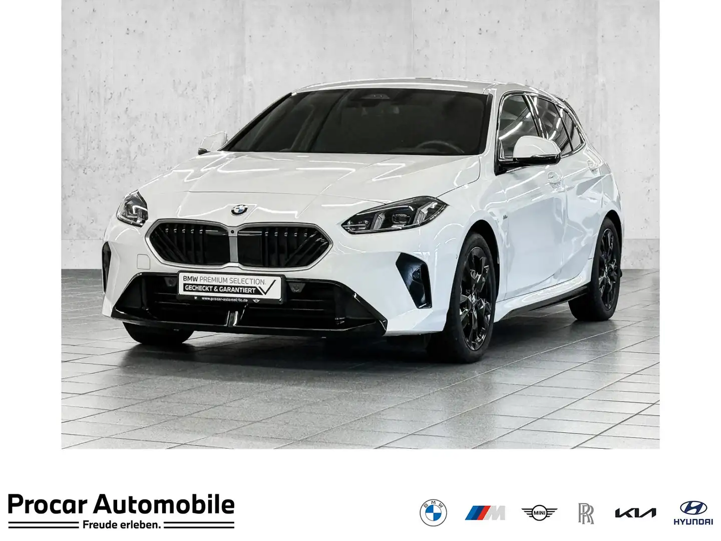 BMW 120 SPORTPAKET+DA++PA++HuD+SHZ+ADAP LED+UVM. Weiß - 1