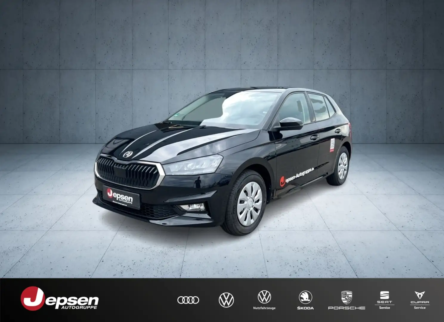 Skoda Fabia Selection 1,0 TSI SHZ/LED/FSE/DAB+ SpurH Schwarz - 1