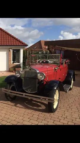 Ford Model A Kurbel fensterheber.,Cabriolet