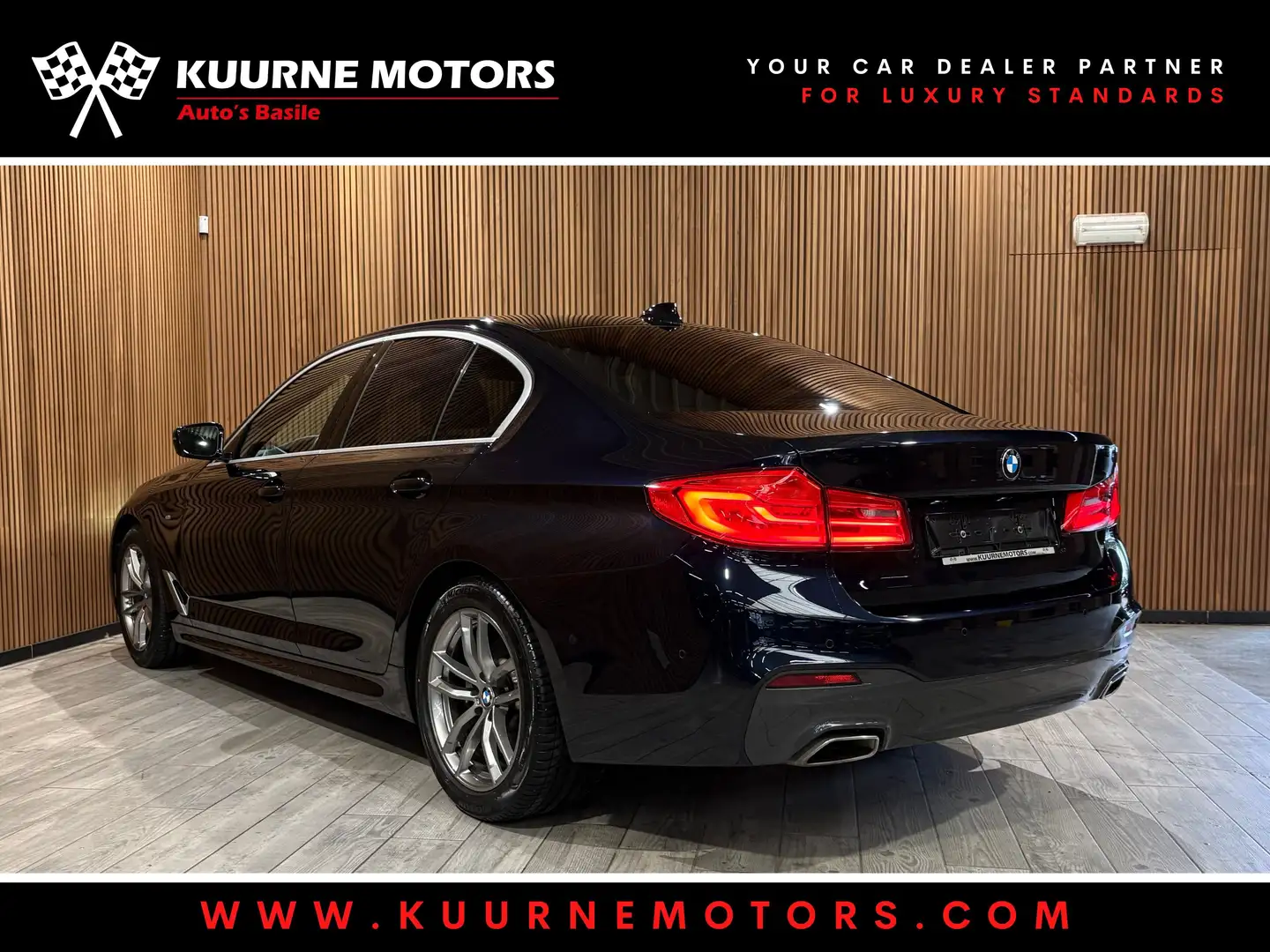 BMW 518 d M Berline Alu18"/Leder/GpsPro/Dab+ *1j garantie* Schwarz - 2