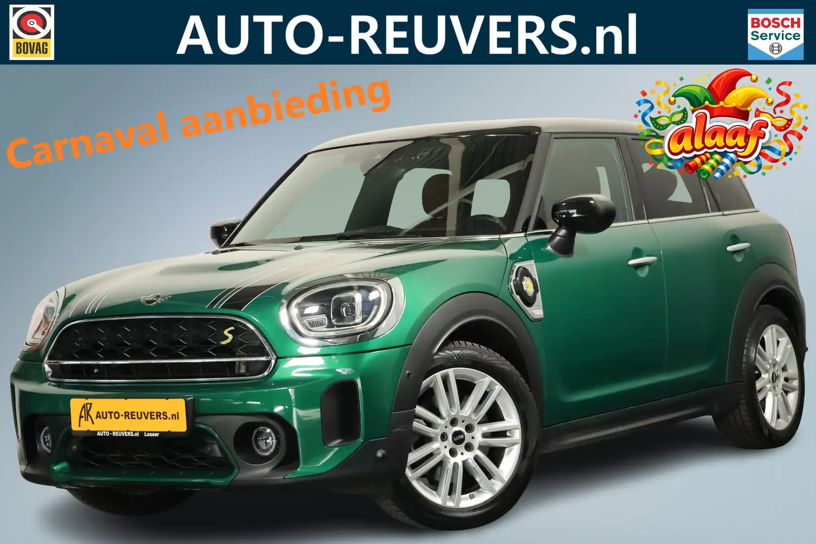MINI Cooper SE Countryman Mini 2.0 ALL4 MINI Yours ACC / Navigatie / Carplay Vert - 1
