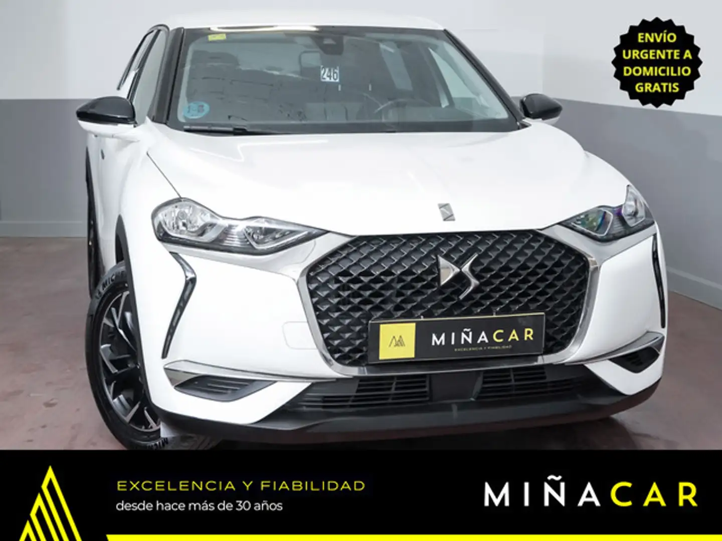 DS Automobiles DS 3 Crossback BlueHDi Be Chic 100 White - 1