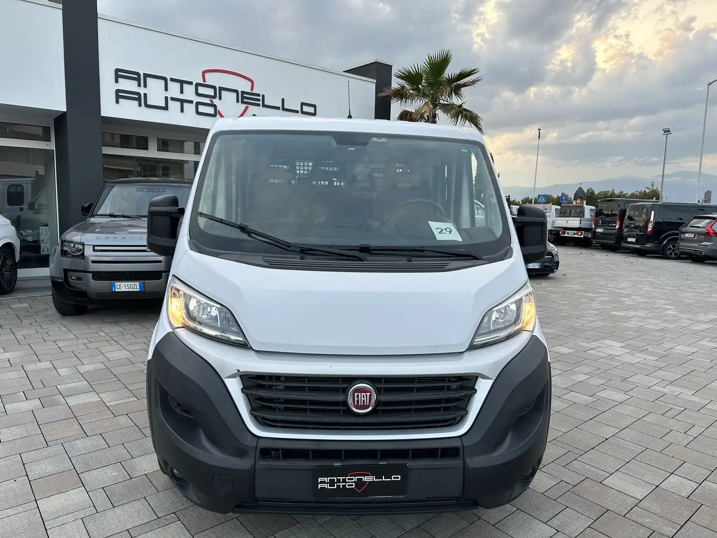 Fiat Ducato 2.0 MJT 115CV FURGONE CASSONE 7 POSTI DOPPIA CABIN Blanco - 1