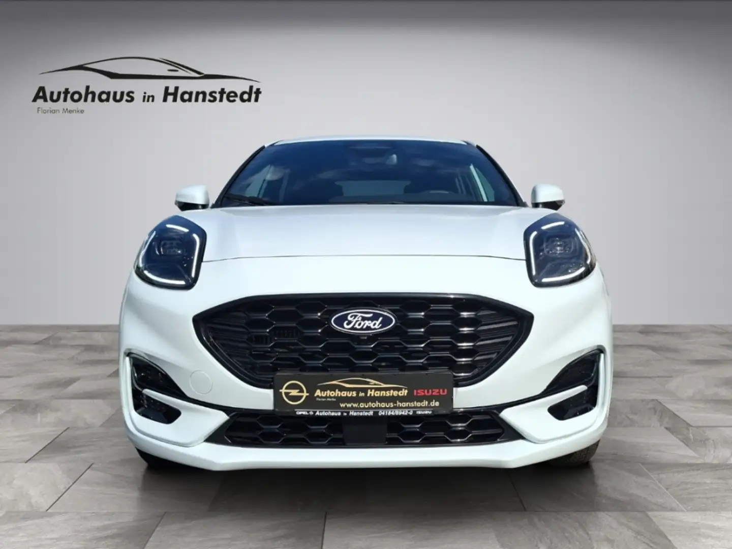 Ford Puma 1.0 EcoBoost ST-Line Mild Hybrid 125PS 7-AT LED Al Weiß - 2