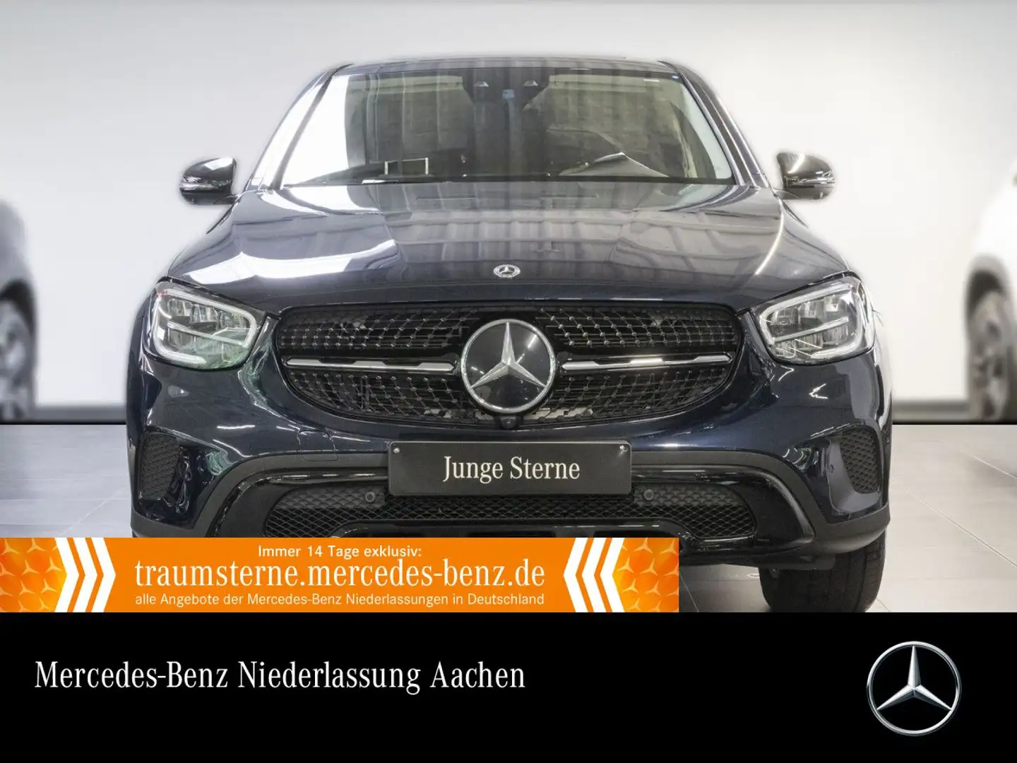 Mercedes-Benz GLC 300 de Coupé 4M NIGHT+360+AHK+LED+HUD+SPUR+9G Blau - 1
