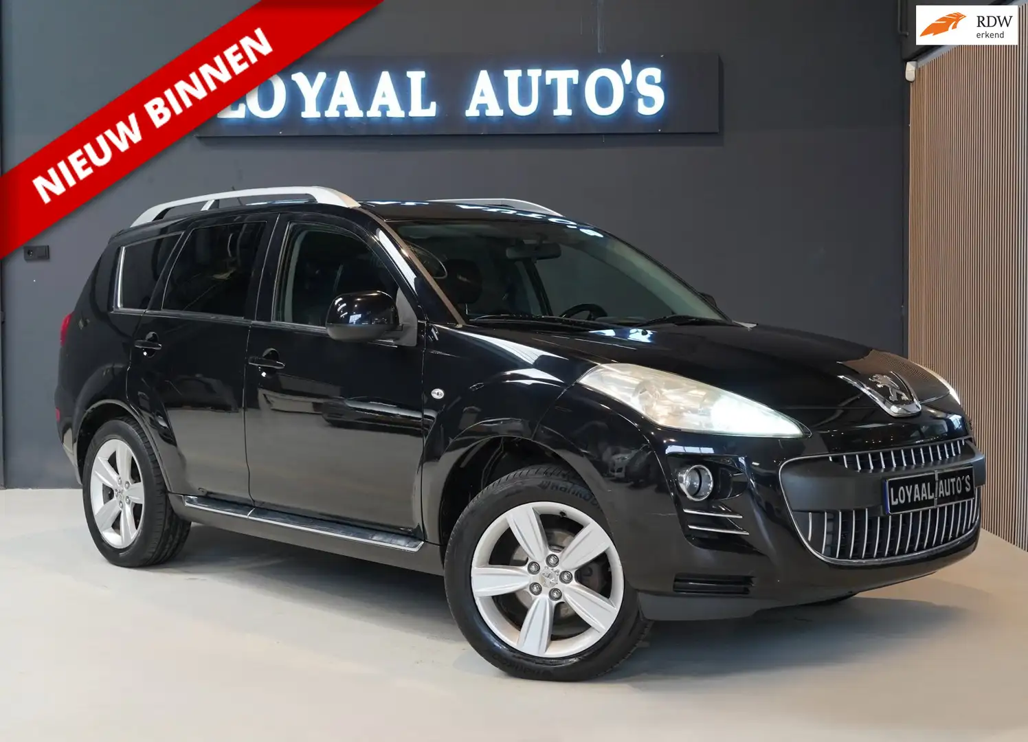 Peugeot 4007 2.4 GT 7p. |AUTOMAAT| AIRCO | CRUISE | PDC | ELEK. Schwarz - 1