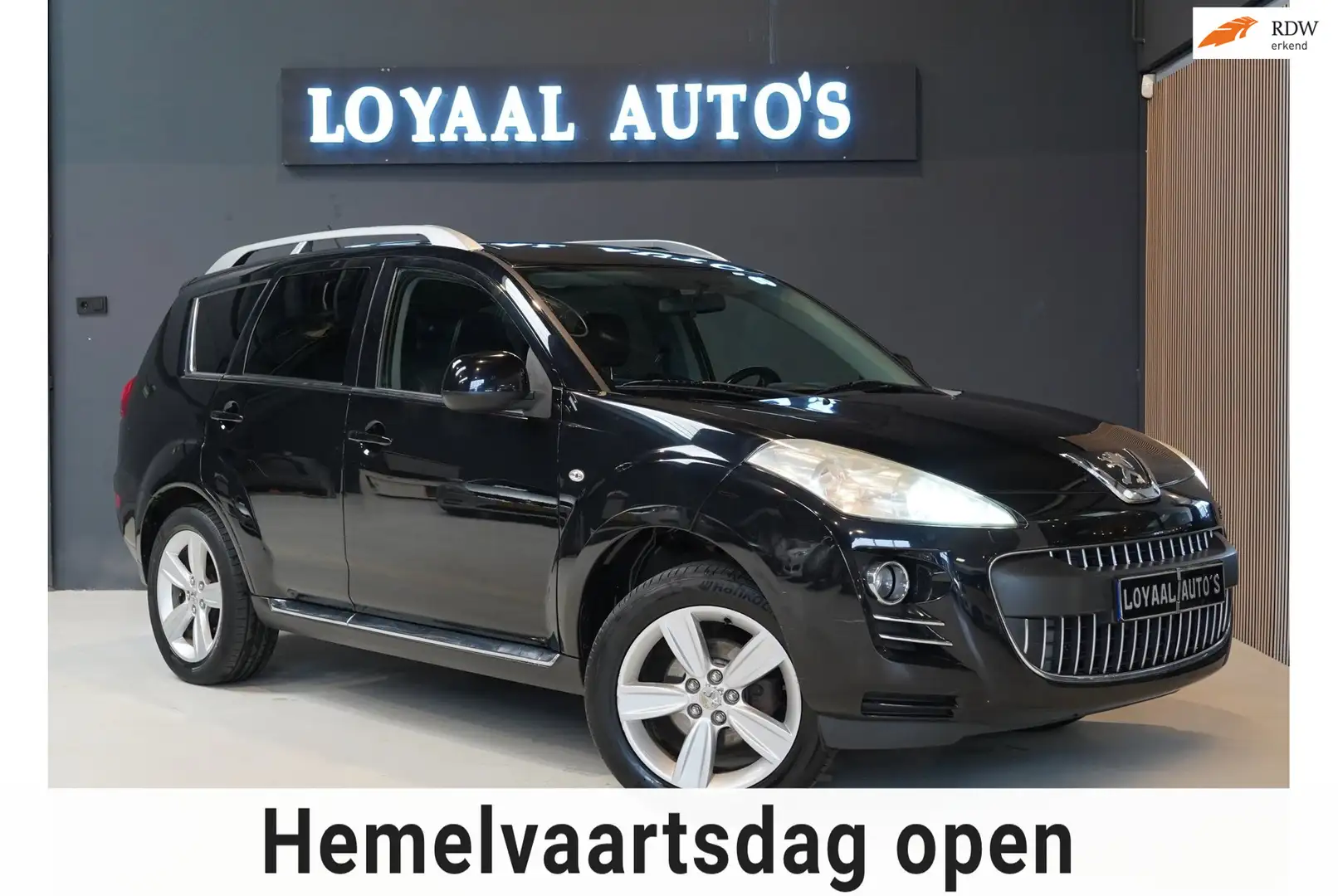 Peugeot 4007 2.4 GT 7p. |AUTOMAAT| AIRCO | CRUISE | PDC | ELEK. Schwarz - 1