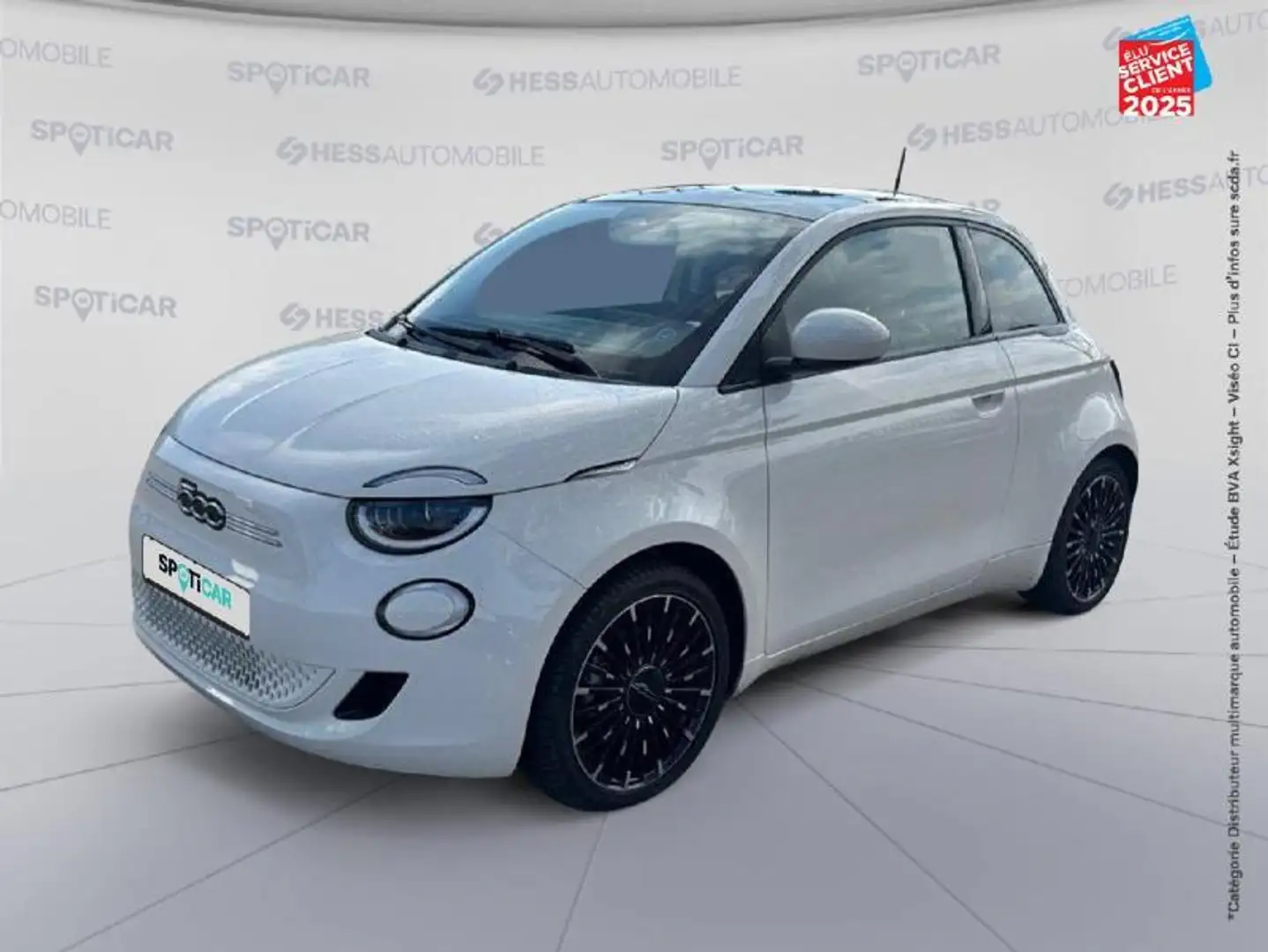 Fiat 500 e 118ch Icône Plus (Pack Magic Eye) Blanc - 1