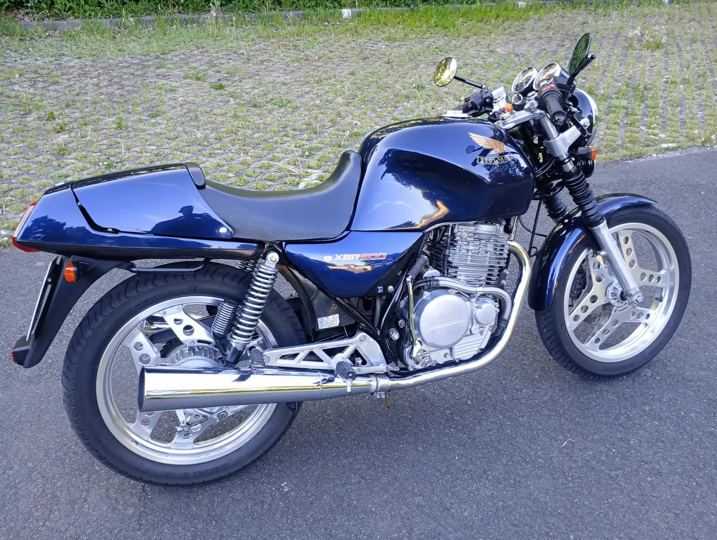 Honda XBR 500 Синий - 1