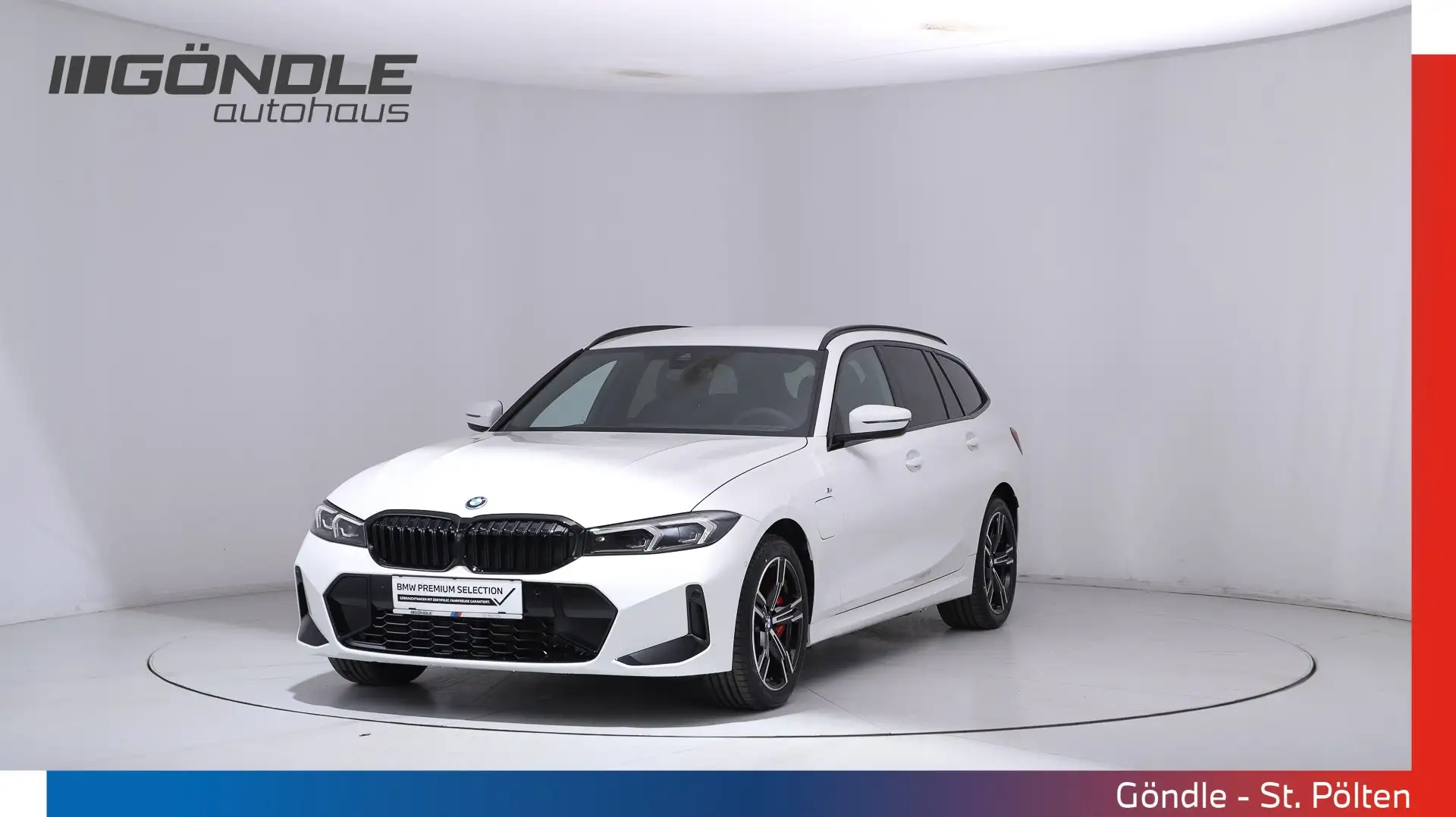 BMW 330 e xDrive Weiß - 1
