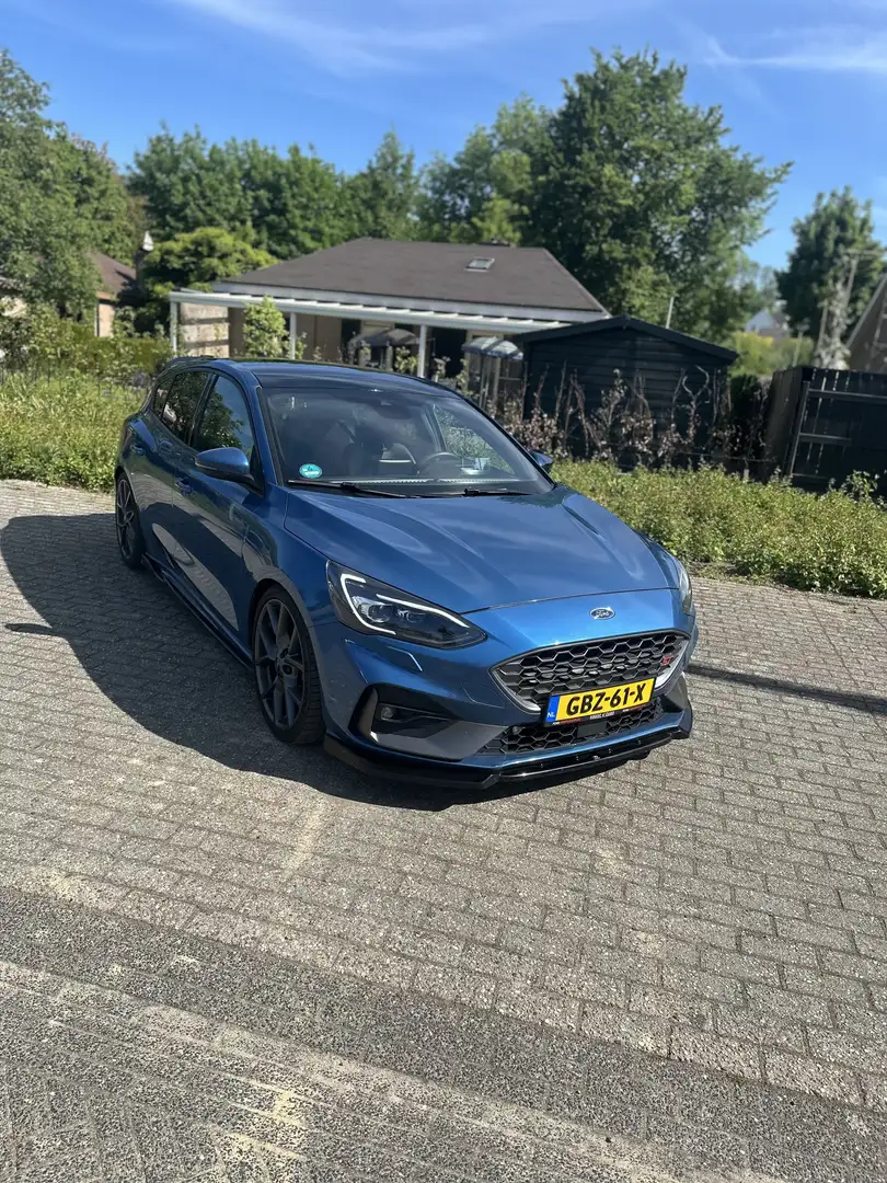 Ford Focus 2.3 EcoBoost ST-3 Blauw - 1
