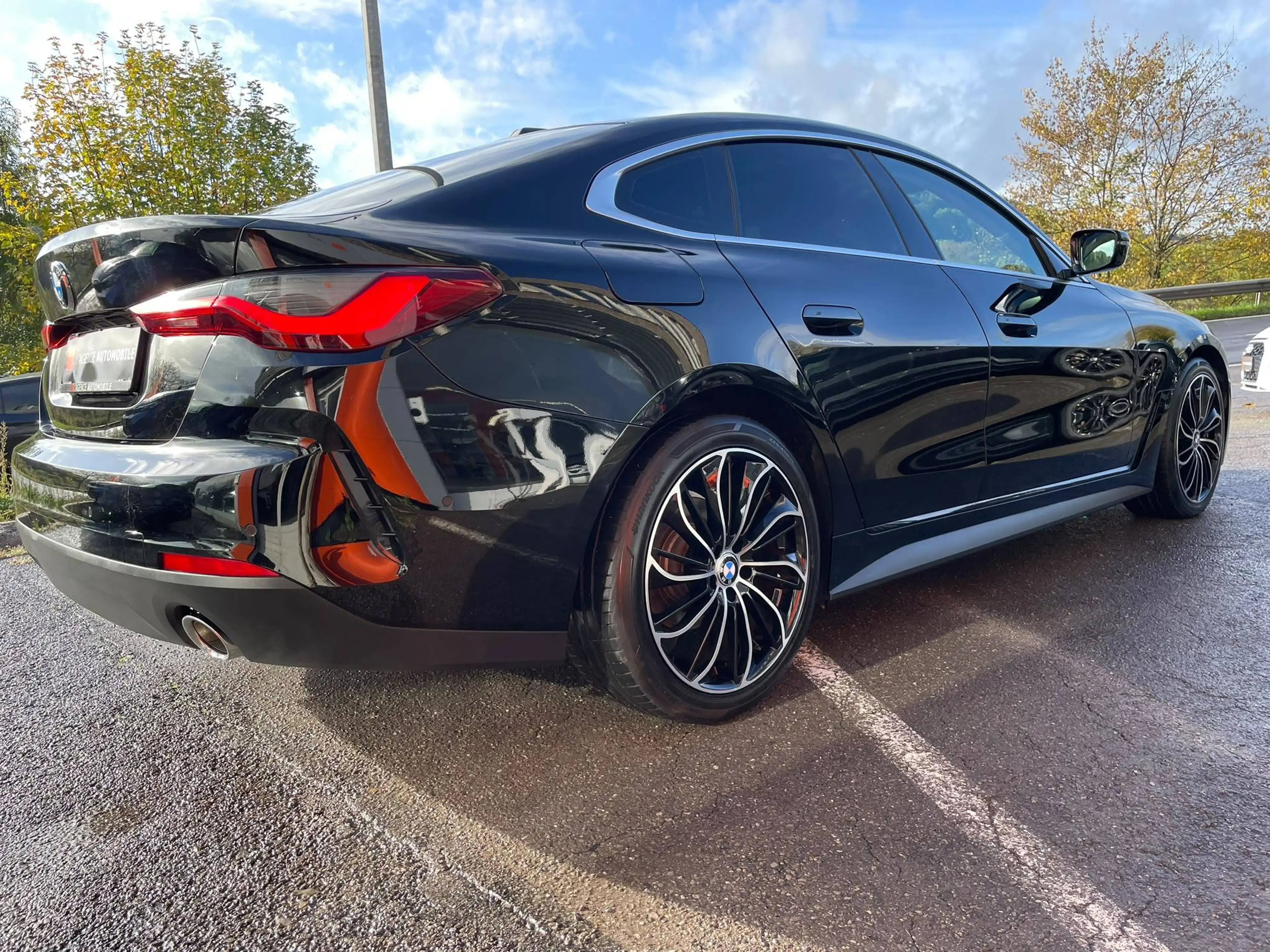 BMW 420 420d Gran Coupe xDrive Noir - JUSQU'A 36 MOIS DE GARANTIE — photo 5